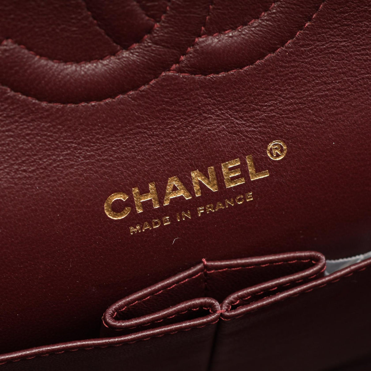 CHANEL Black Matelasse W flap Lambskin (sheep leather) 2120300052146