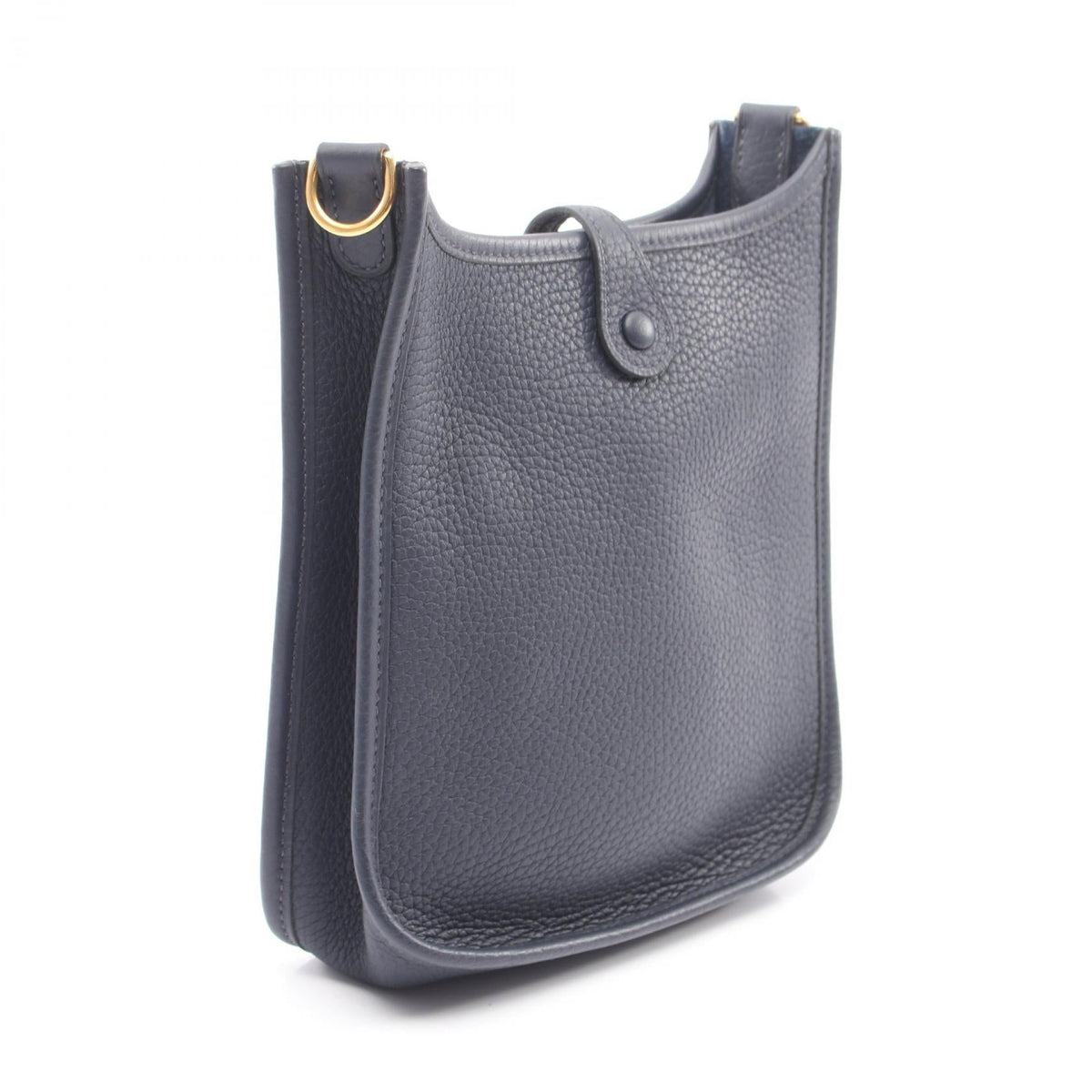 HERMES EvelyneTPM Amazon Blue nuit Shoulder BagBlue nuit Blue nuit Navy Taurillon Clemence leather 2120300052047