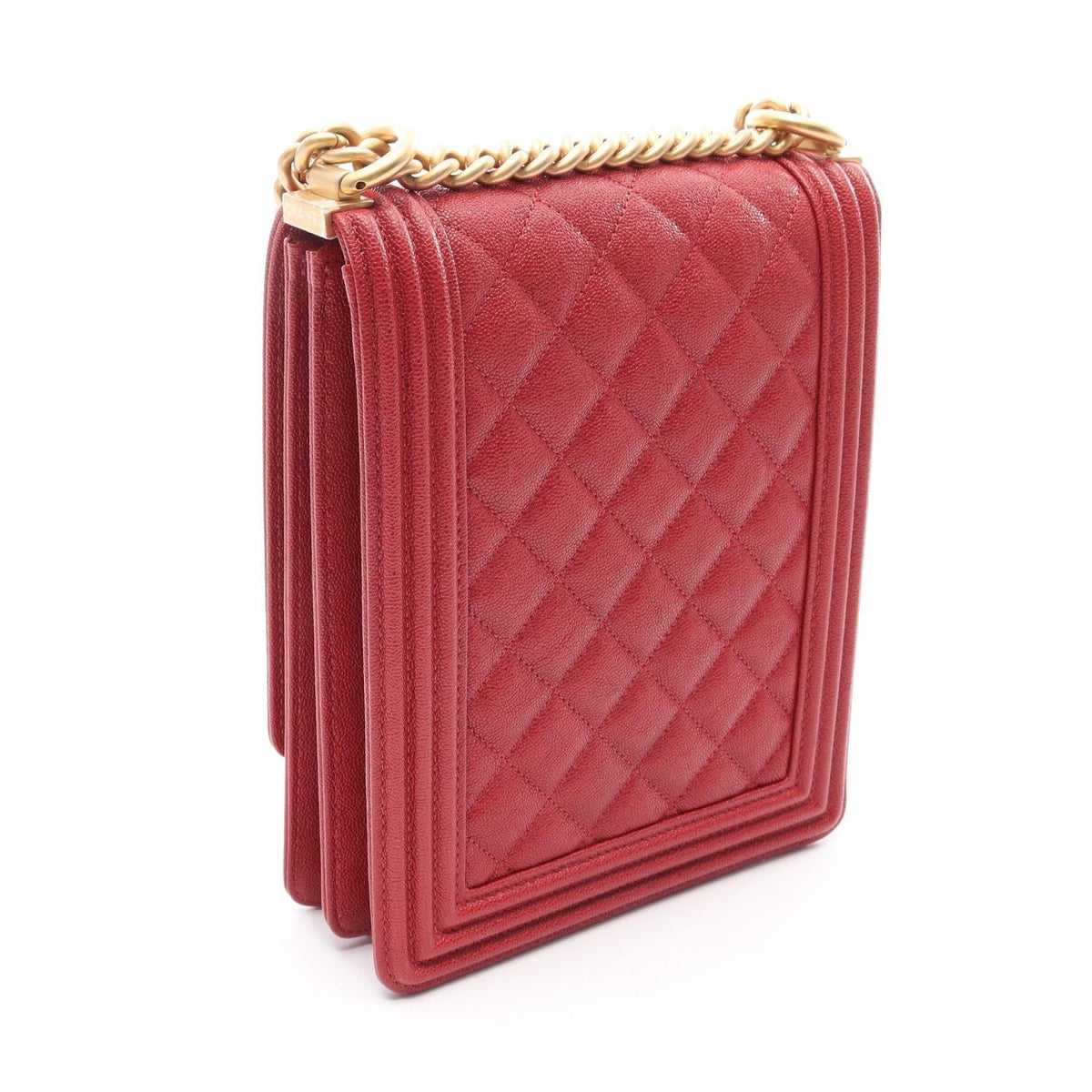 CHANEL Red Boy Chanel Matelasse Calfskin (cowhide) AS0130 2107601159651