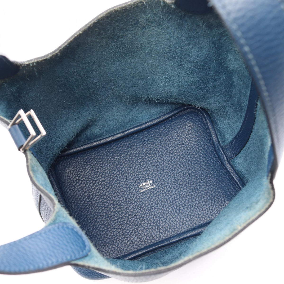 HERMES Picotin Lock PM HandbagBlue outremer Blue outremer Blue Taurillon Clemence leather Taurillon Clemence 2120300052023