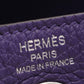 HERMES Lindy Mini 2WAY Shoulder Bag Purple Taurillon Clemence leather Calfskin (cowhide) Taurillon Clemence 2104102514316