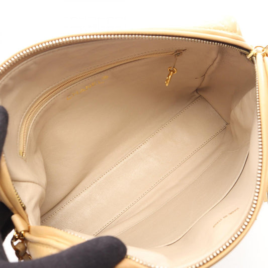 CHANEL Beige Matelasse tassel Lambskin (sheep leather) 2101219932576