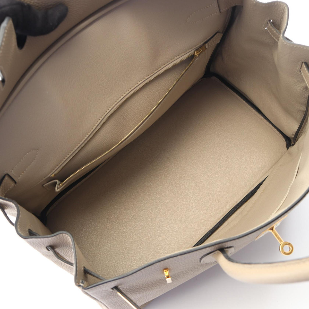 HERMES Birkin 35 Gris Tourterelle HandbagGris tourterelle Gris tourterelle Beige Togo leather leather 2101219932644