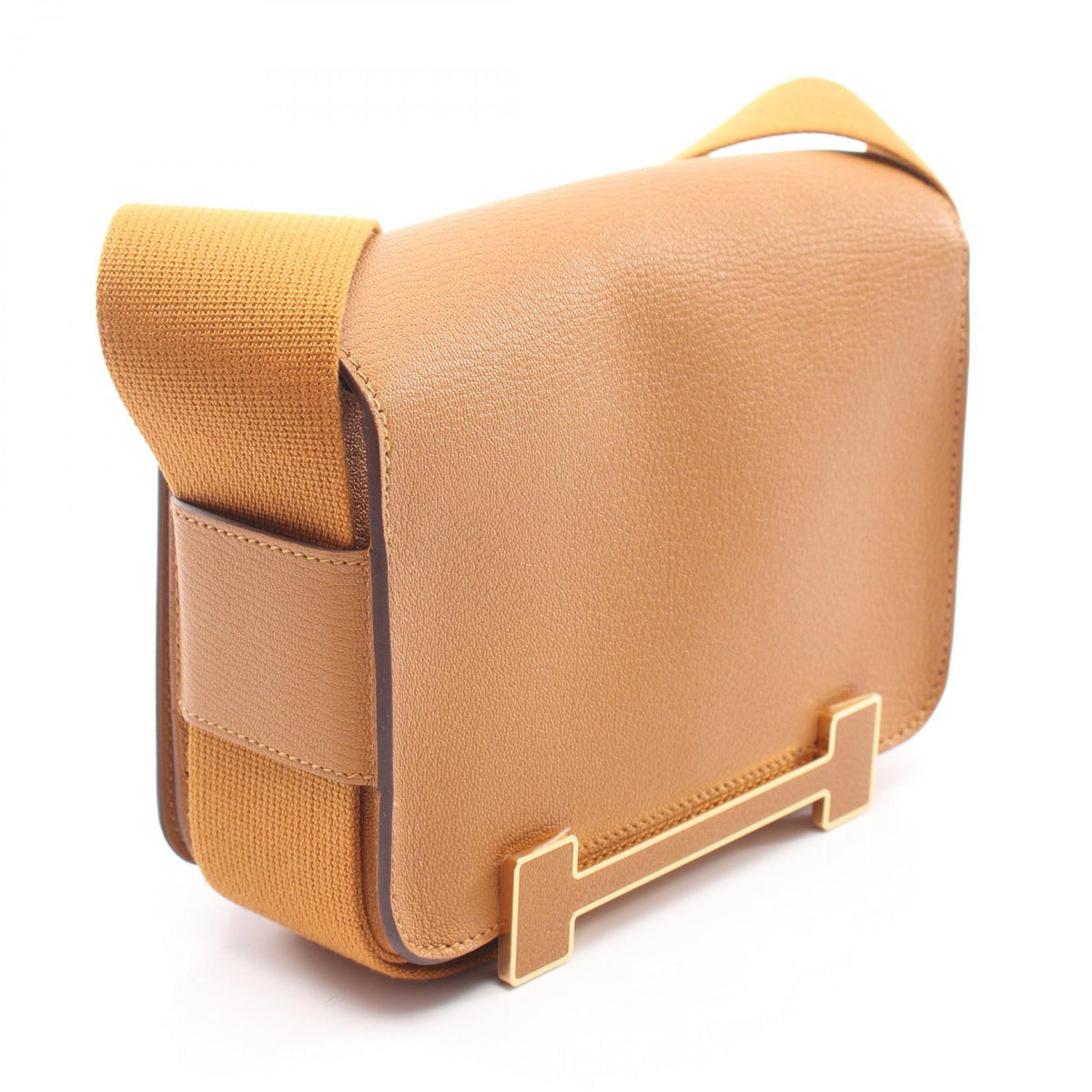 HERMES Geta Shoulder BagSesame Sesame Brown Chevre leather Chevre 2106800633092