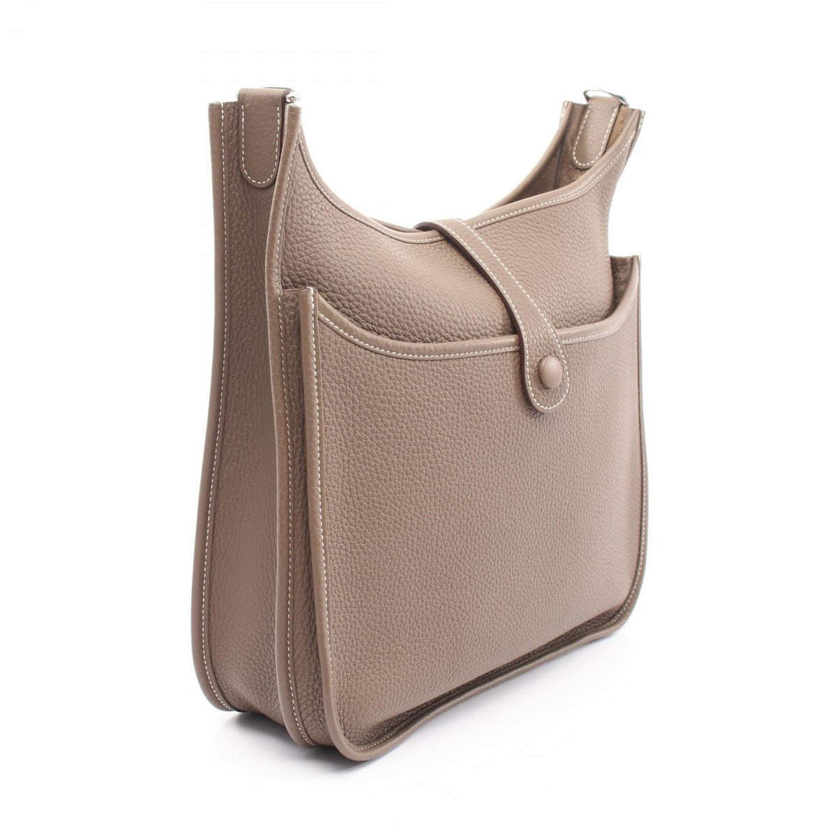 HERMES Evelyne 3 Trois PM Etoupe Grey Shoulder BagEtoupe Grey Etoupe Grey Gray Taurillon Clemence leather 2107601159217