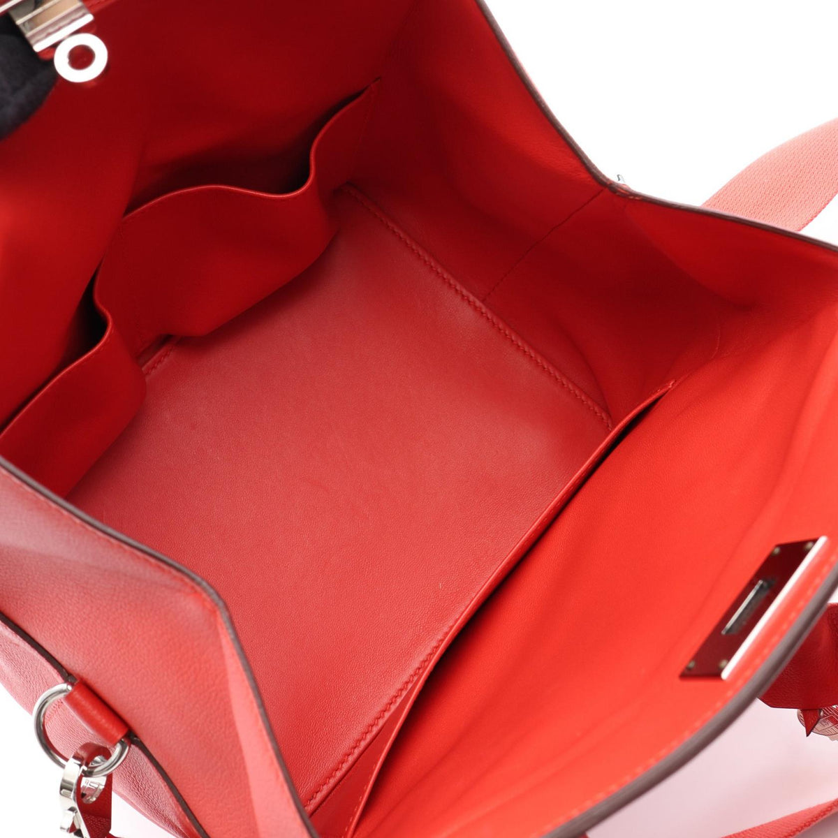 HERMES Toolbox 20 Rouge pivoine 2WAY HandbagRouge pivoine Rouge pivoine Red Vow Evercolor leather 2101219931227