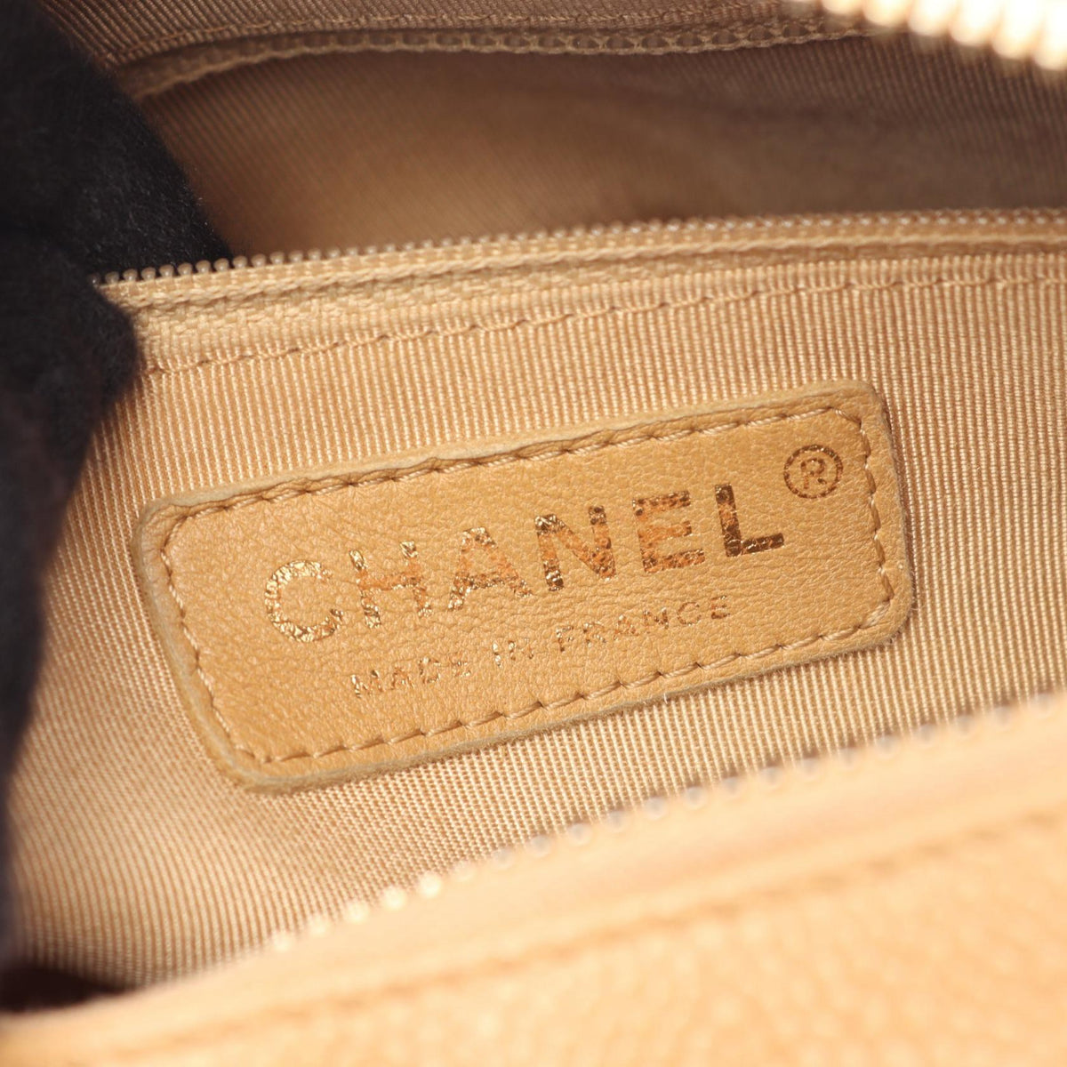 CHANEL Beige Matelasse Calfskin (cowhide) A20993 2101219931265