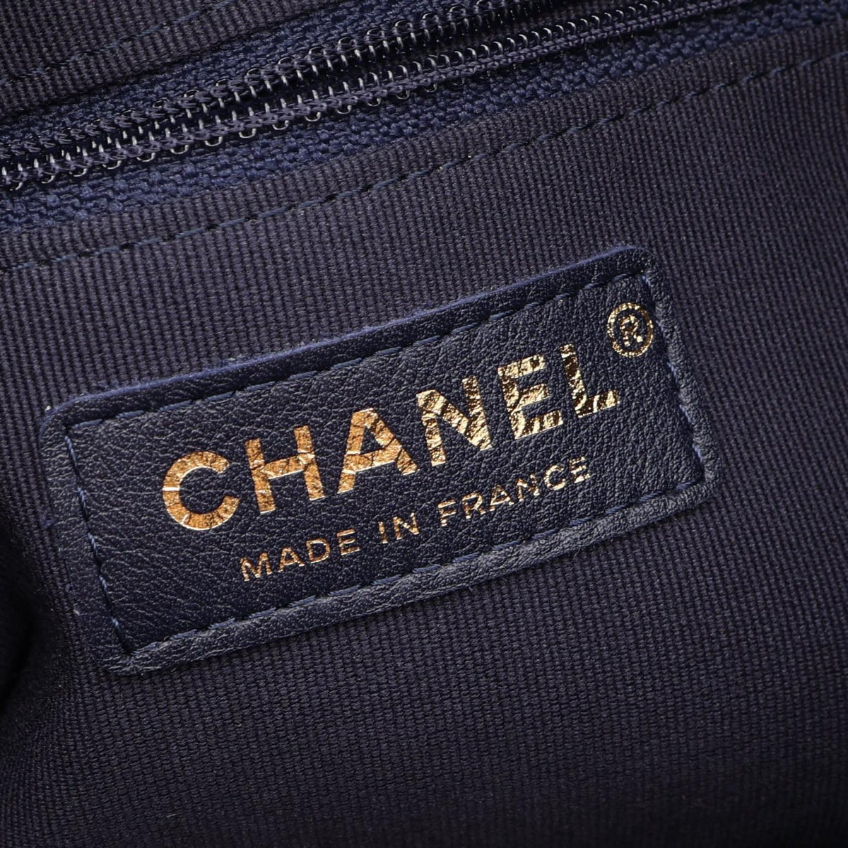 CHANEL Navy Matelasse leather AS2910 2101219931326