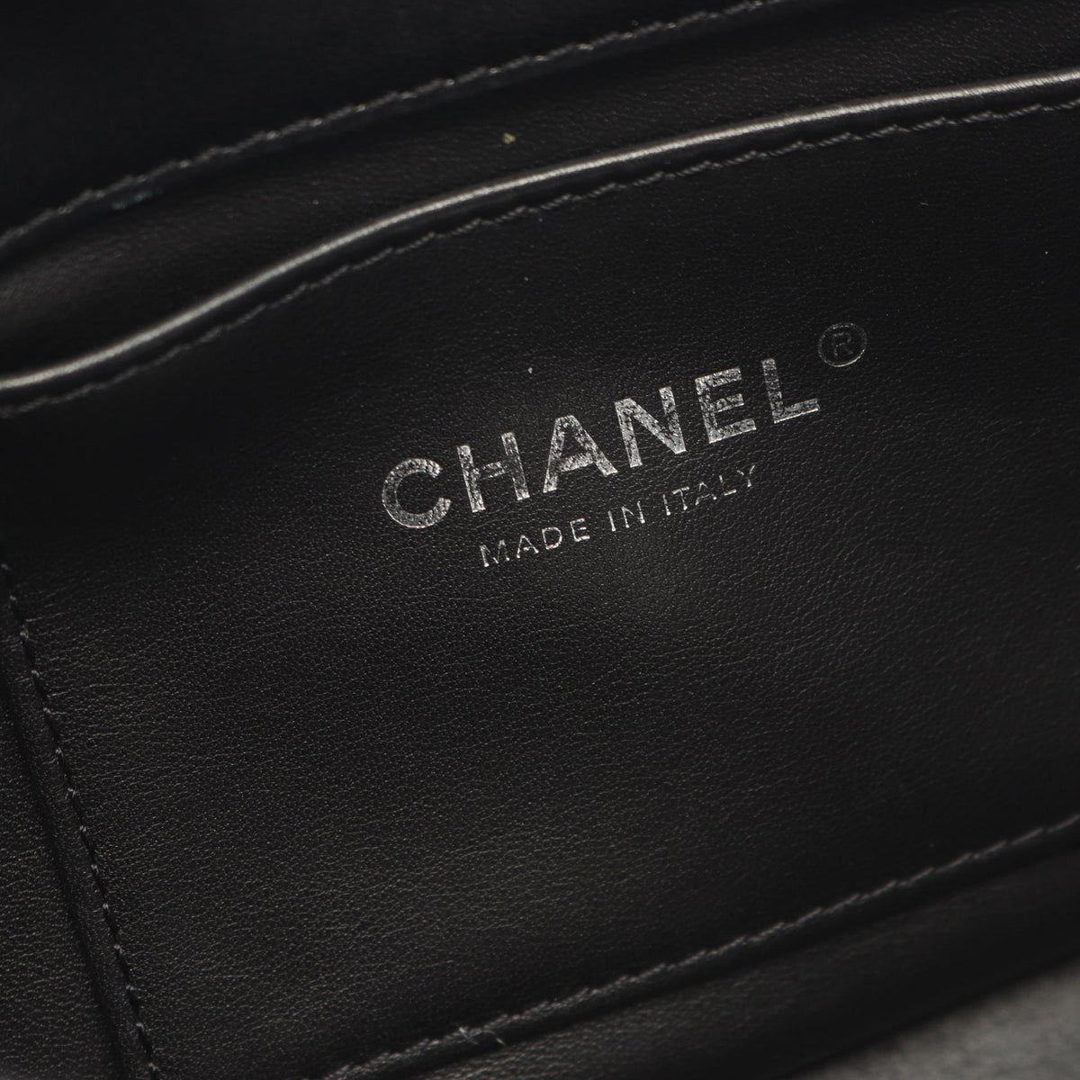 CHANEL Black Matelasse Lambskin (sheep leather) 2101219931371