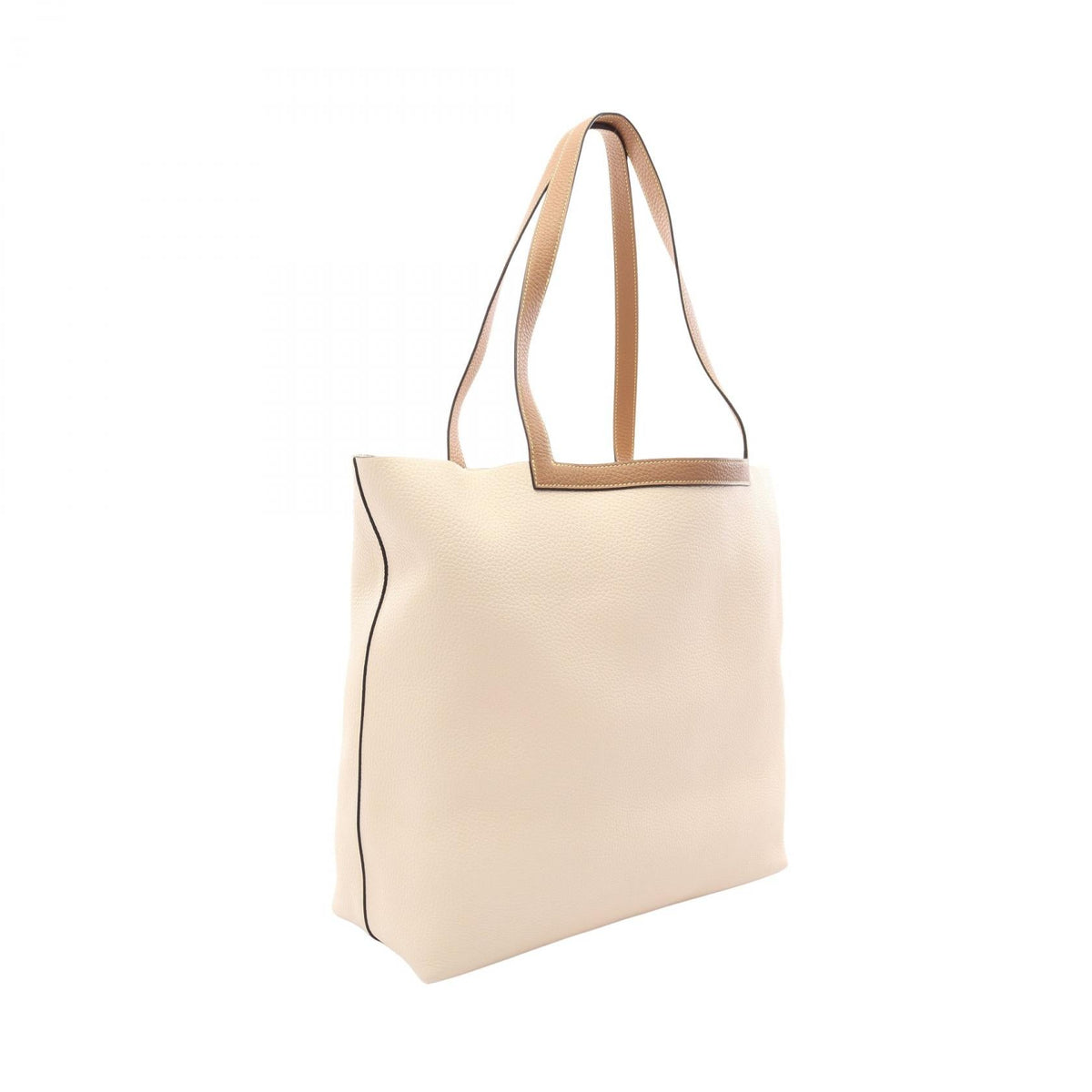 HERMES Cabasserie 46 Tote BagNata Nata Beige/Brown Taurillon Clemence leather Taurillon Clemence 2120900123017