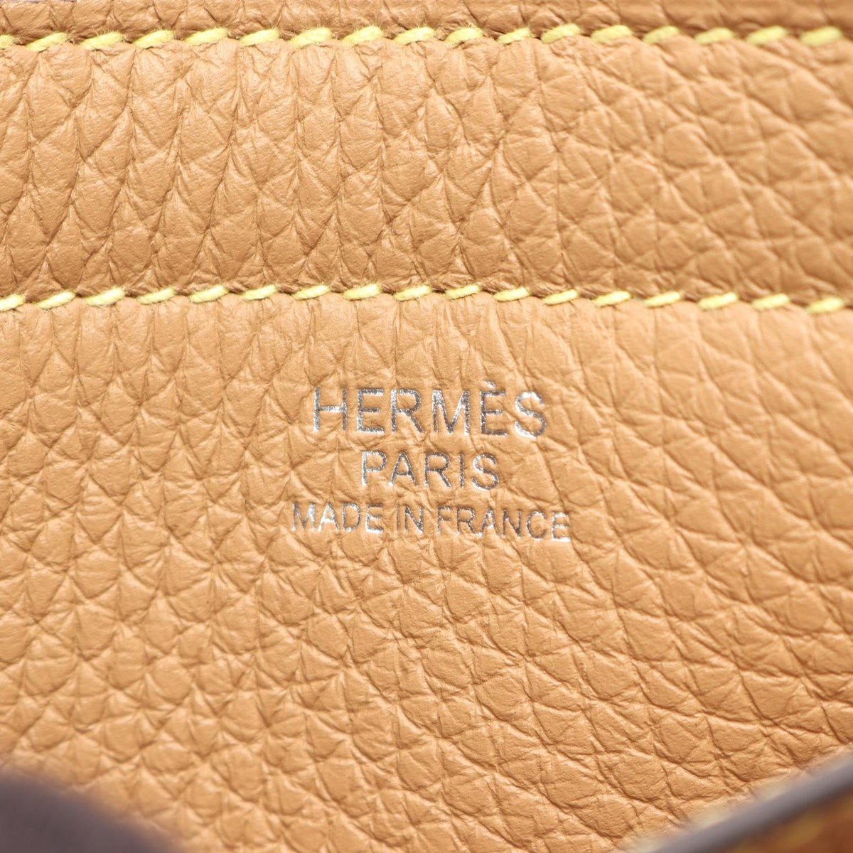 HERMES Cabasserie 46 Tote BagNata Nata Beige/Brown Taurillon Clemence leather Taurillon Clemence 2120900123017