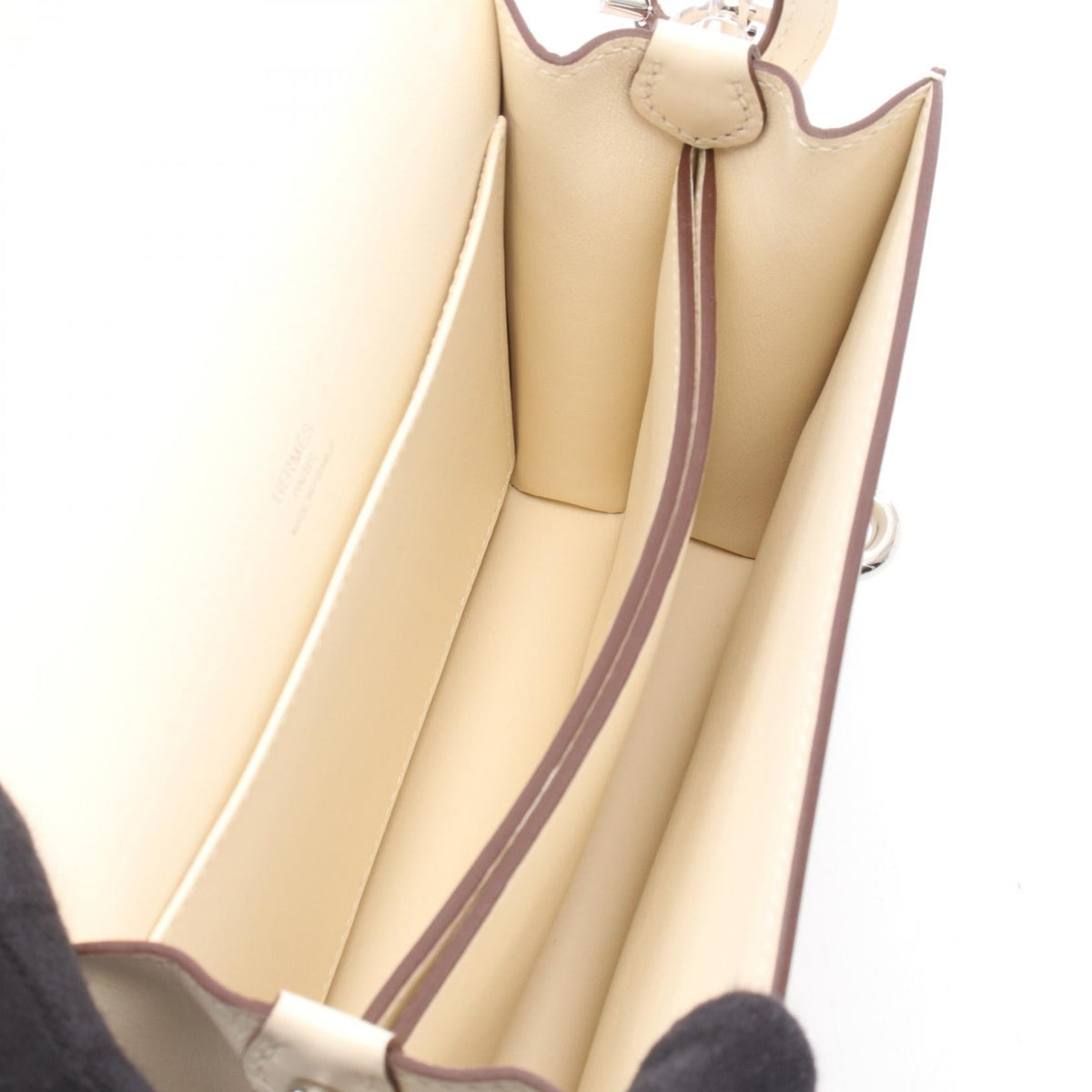 HERMES Sac Louris Ruri Mini Shoulder BagNata Nata Beige Vaux Swift leather leather Calfskin (cowhide) Vaux Swift leather 2101219931302