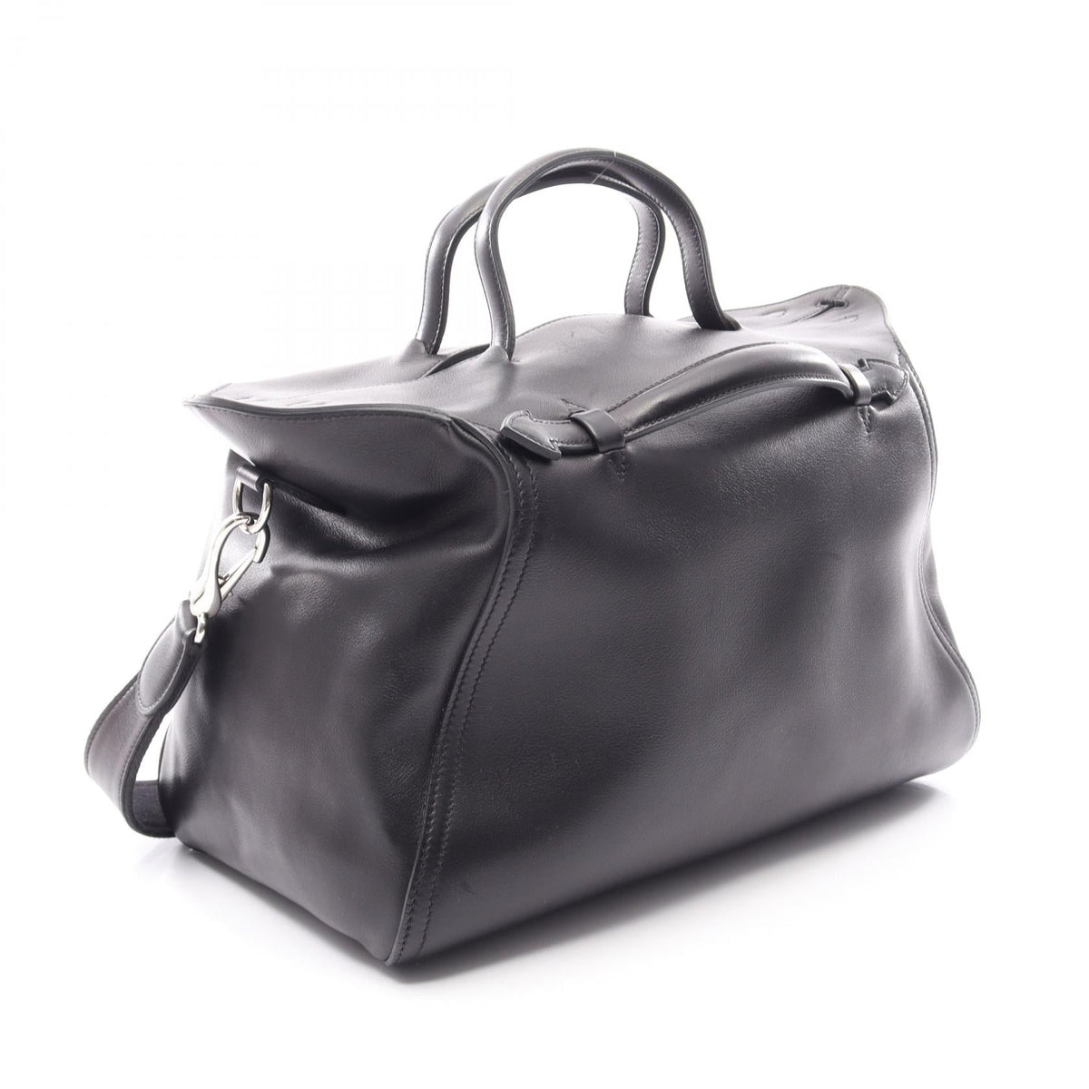 HERMES Oxer 2WAY HandbagNoir Black Noir Black Black Evergrain leather Evergrain 2104102514255