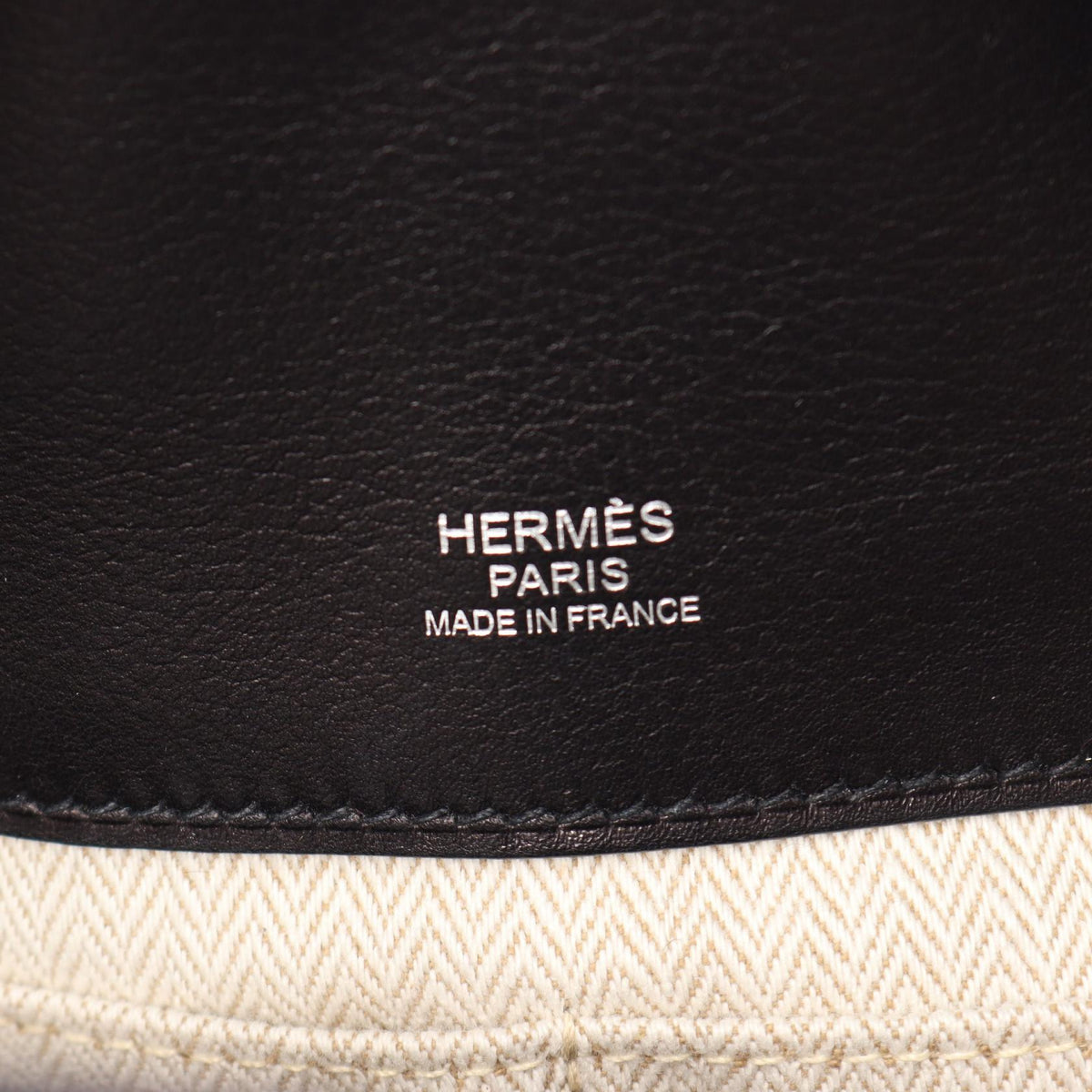 HERMES Oxer 2WAY HandbagNoir Black Noir Black Black Evergrain leather Evergrain 2104102514255