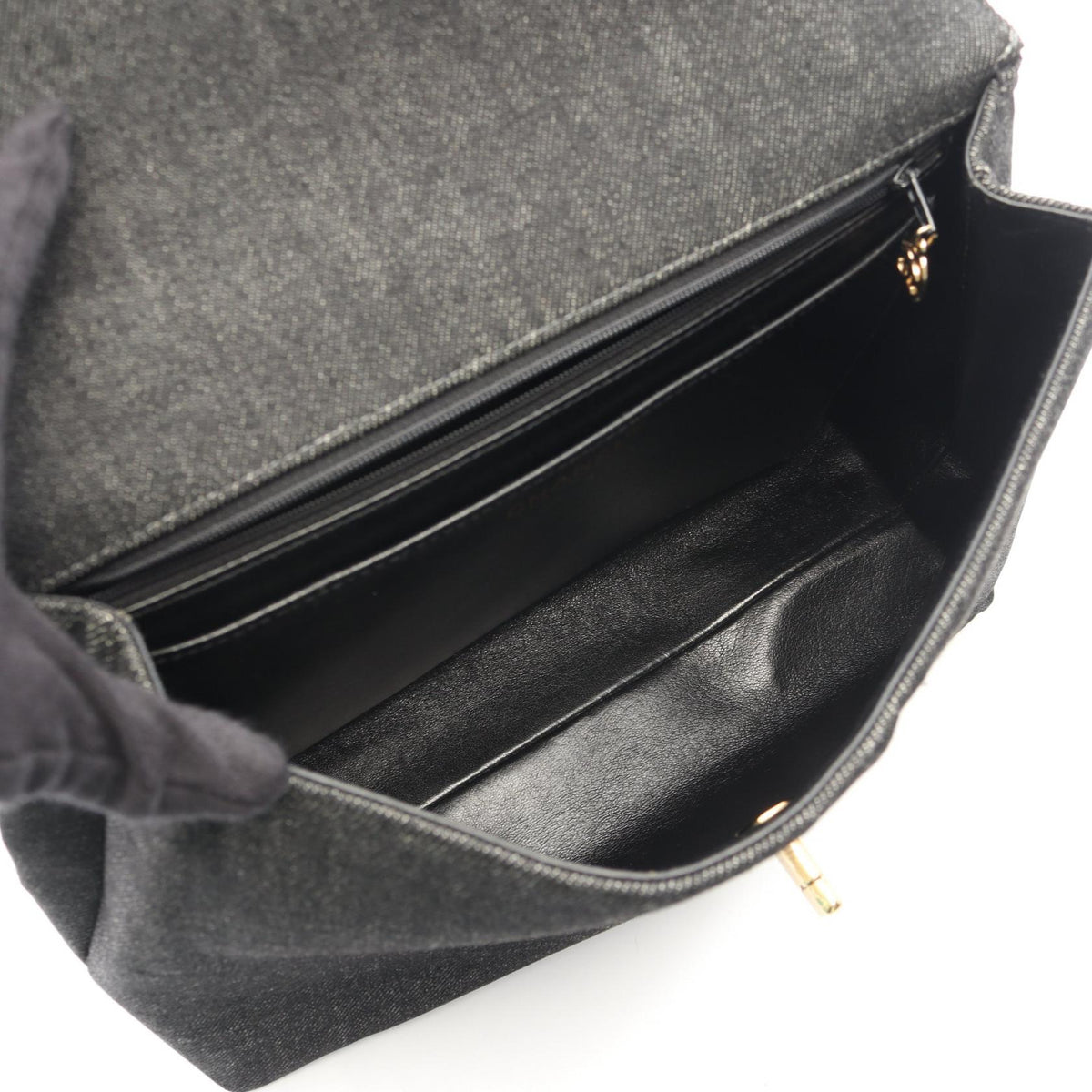 CHANEL Black COCO Mark denim 2101219929019