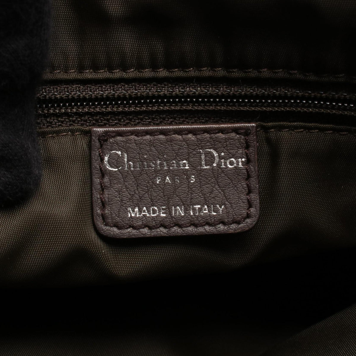Dior street chic trotter Shoulder Bag Brown canvas leather 2101219928531