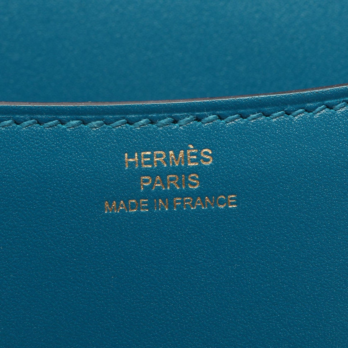 HERMES Constance 3 Mini Blue Izmir Shoulder Bag Blue Other Taderakto 2101219927831