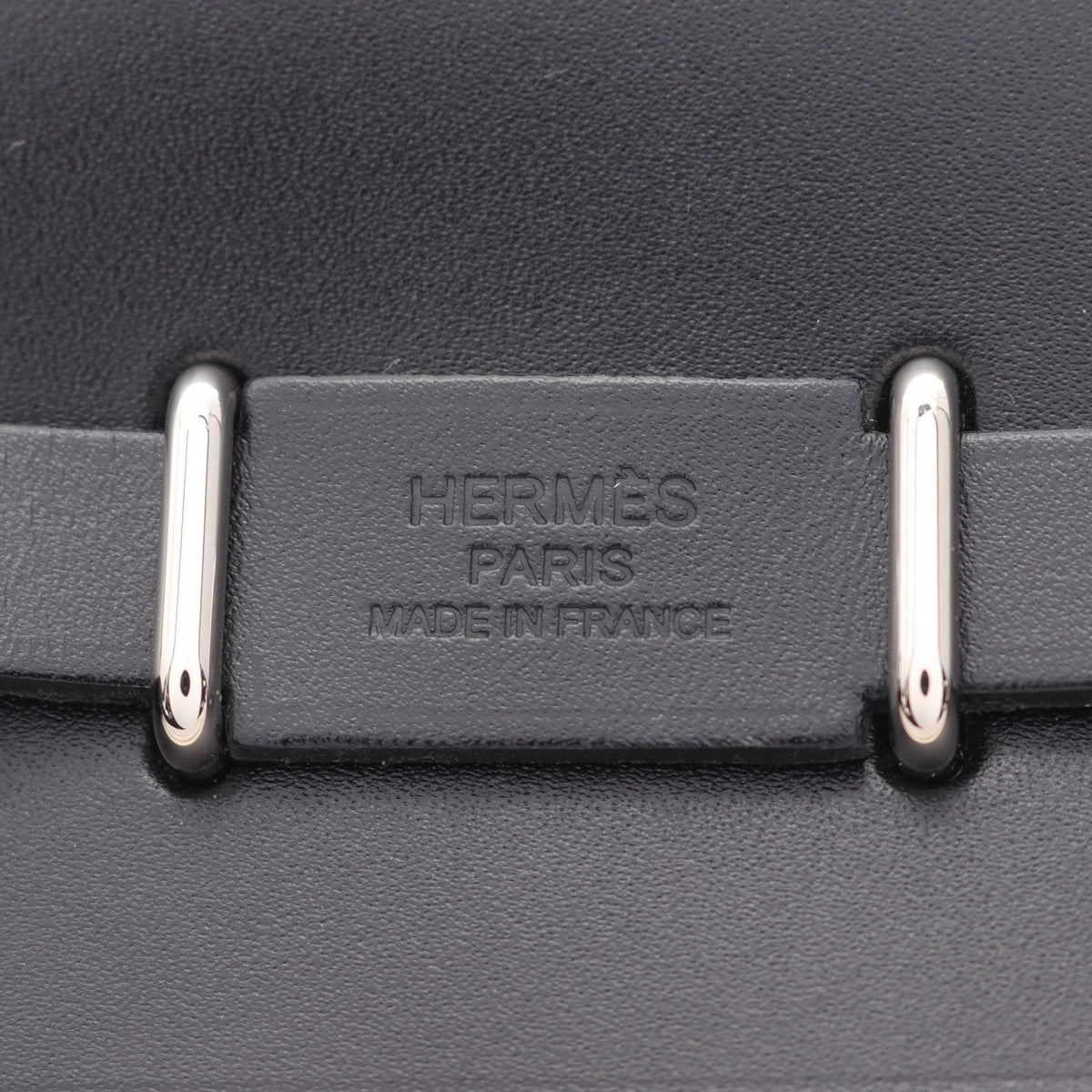 HERMES Airbag Zip Mini Shoulder BagEcru Ecru Gray/Black Toile H canvas leather Toile H / Vache leather Hunter 2101219928210