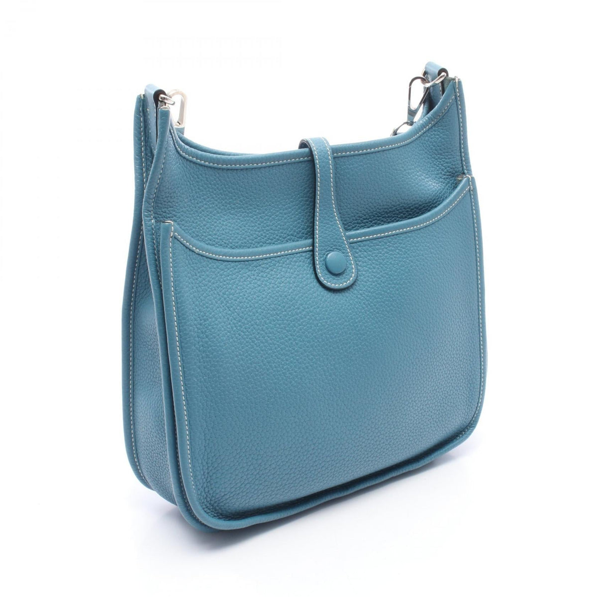 HERMES Evelyne 3 Troyes PM Shoulder BagBlue jean Blue jean Blue Taurillon Clemence leather Taurillon Clemence 2101219928340