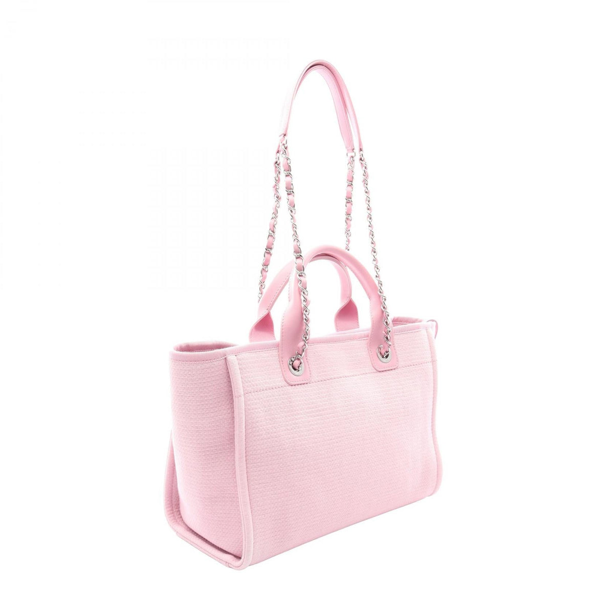 CHANEL Pink Deauville canvas�leather A67001 2101219928357
