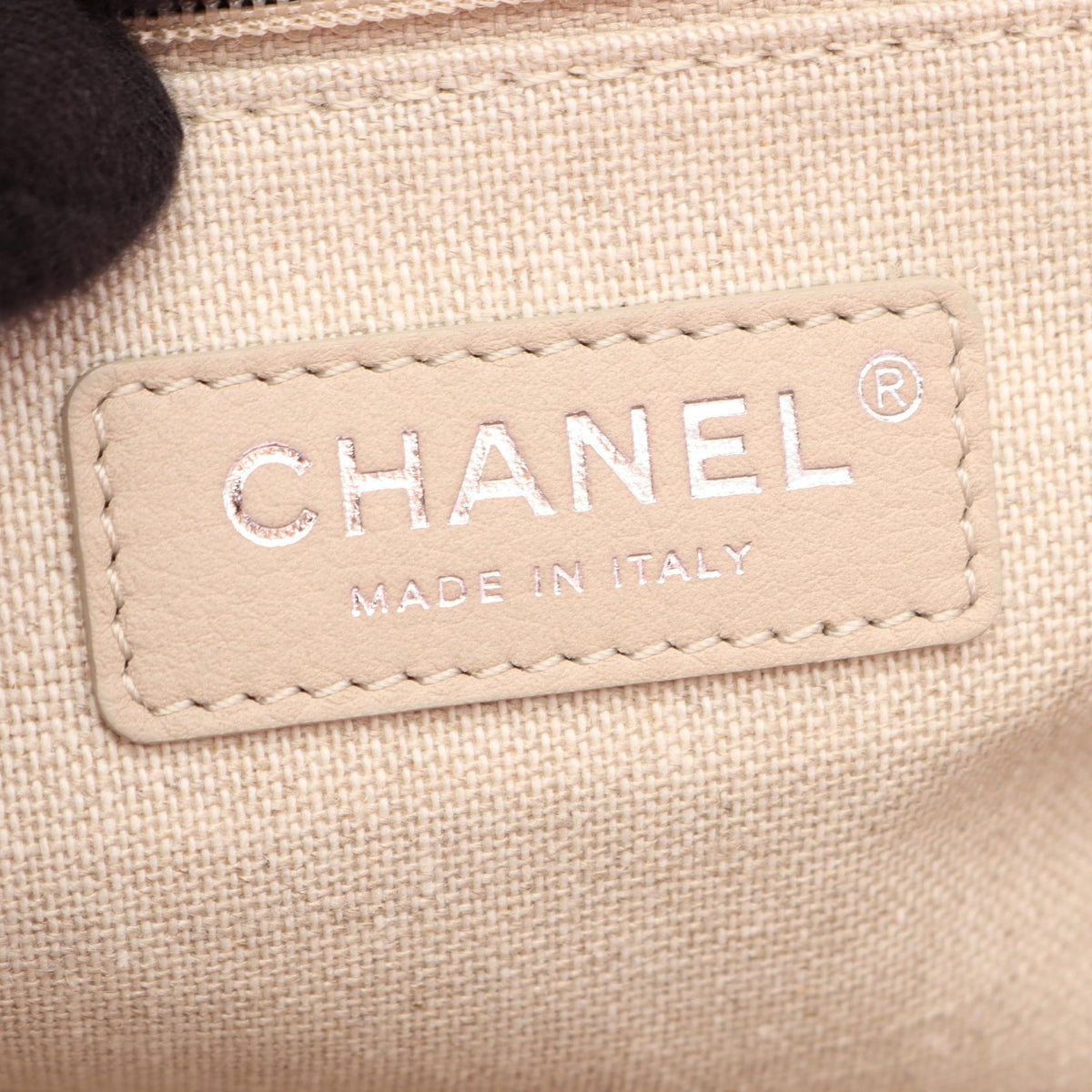 CHANEL Pink Deauville canvas�leather A67001 2101219928357