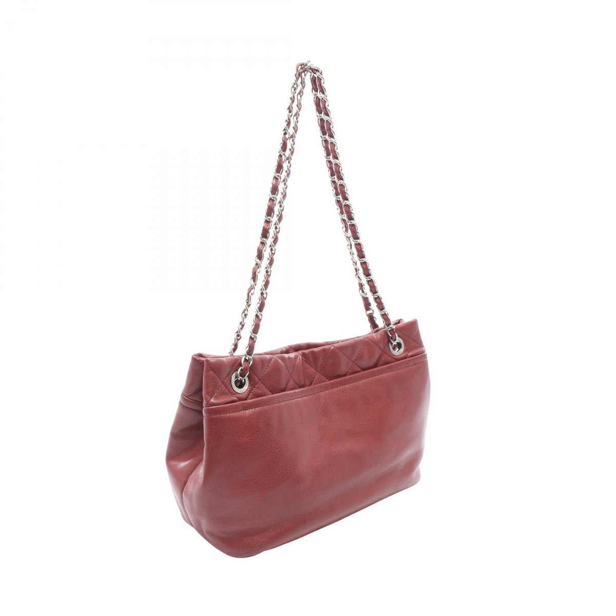 CHANEL Bordeaux Matelasse Cocomarmark Chain Tote Calfskin (cowhide) 2101219928036