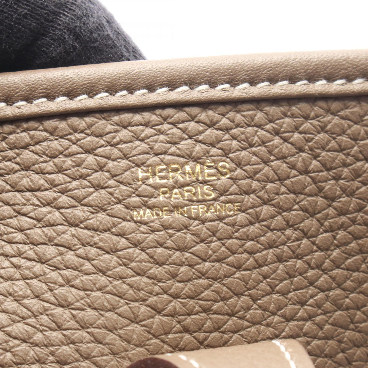 HERMES Evelyne 3 Troyes PM Shoulder BagEtoupe Grey Etoupe Grey Gray Taurillon Clemence leather Taurillon Clemence 2101219928227