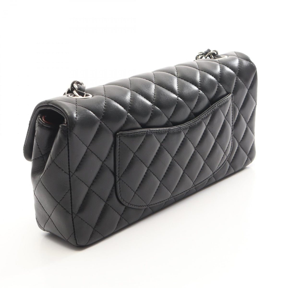 CHANEL Black Matelasse East West Lambskin (sheep leather) 2101219927770