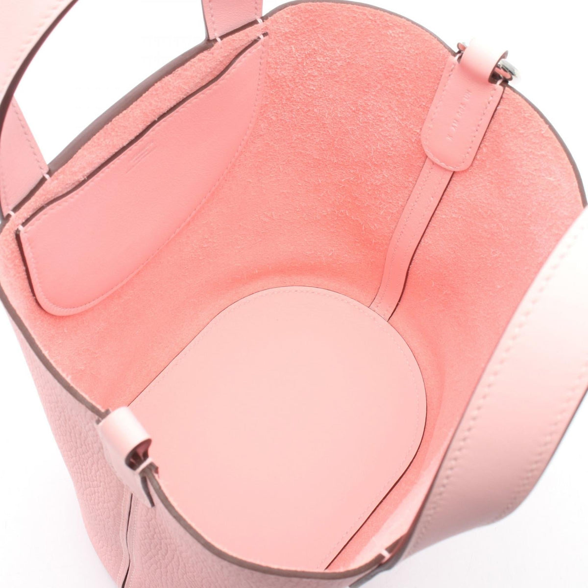 HERMES in the loop 18 HandbagRose sakura Rose sakura Pink Taurillon Clemence leather Calfskin (cowhide) Taurillon Clemence / Veau Swift leather 2101219927664
