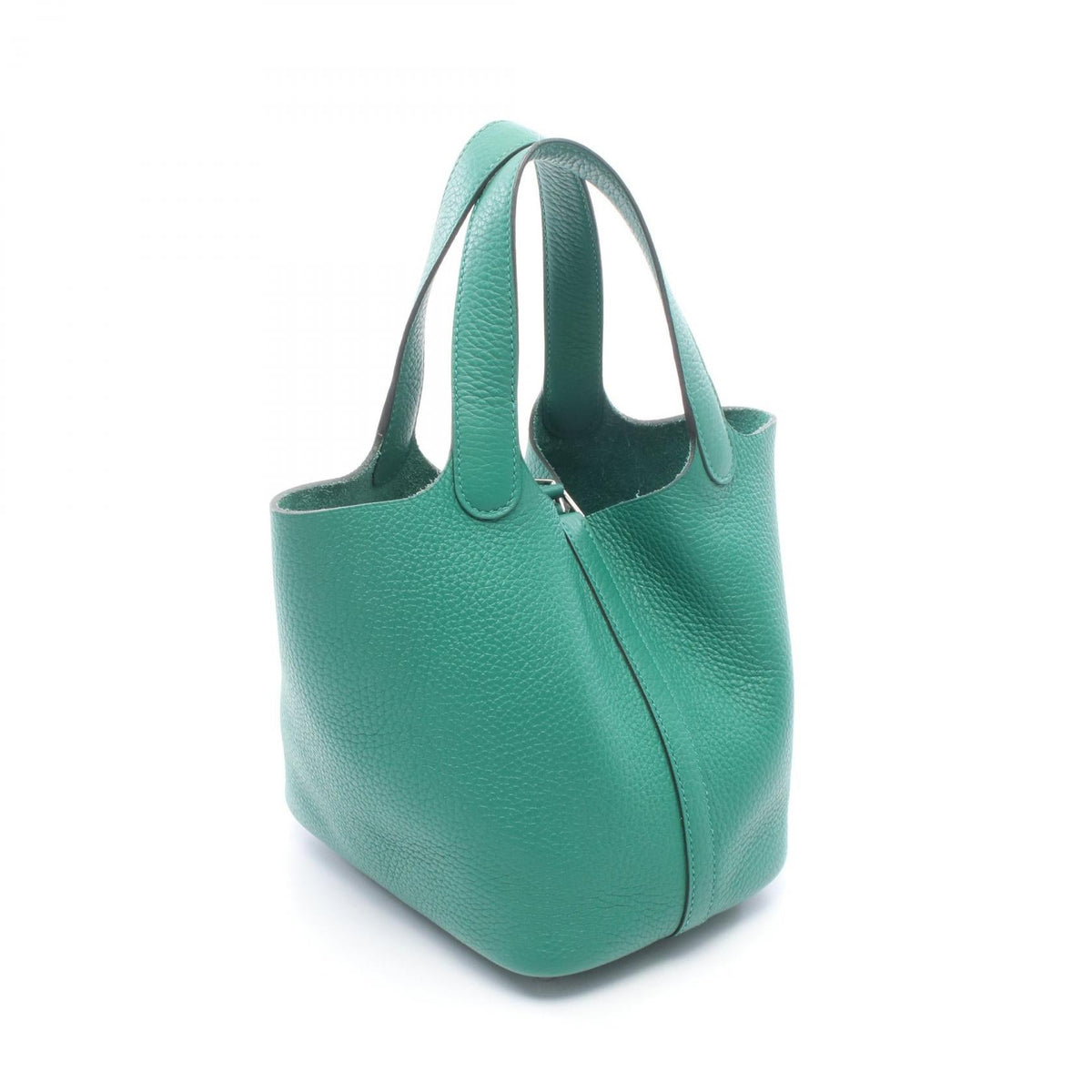 HERMES Picotin Lock PM HandbagVert vertigo Vert vertigo Green Taurillon Clemence leather Taurillon Clemence 2101219927701