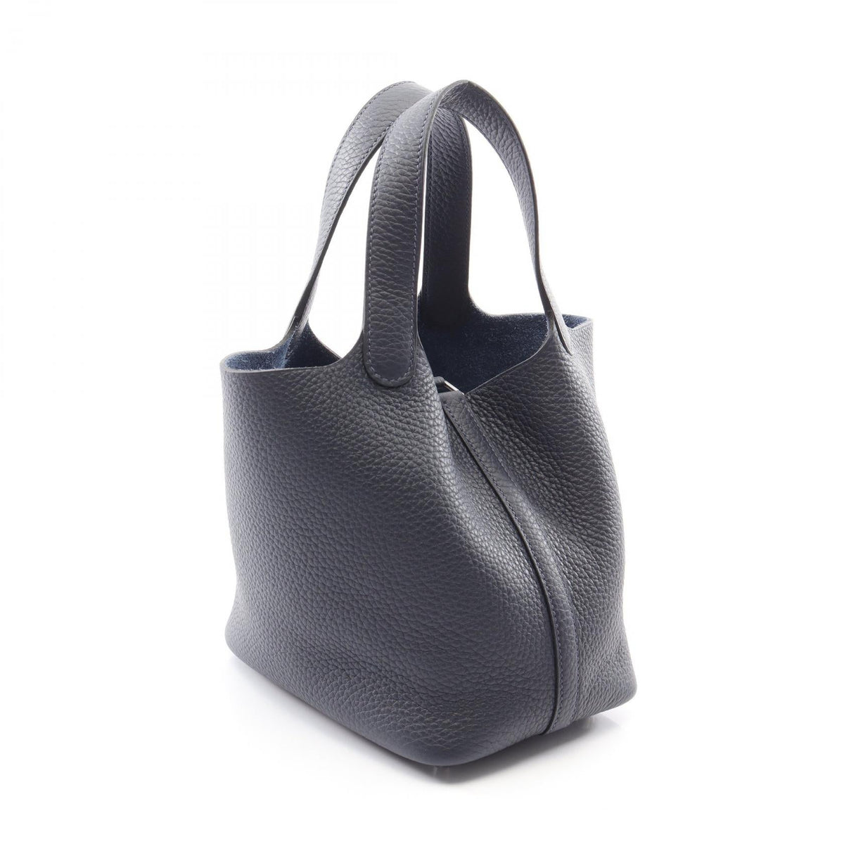 HERMES Picotin Lock PM HandbagBlue nuit Blue nuit Navy Taurillon Clemence leather Taurillon Clemence 2101219927718