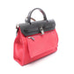 HERMES Alebag Zip PM 2WAY HandbagRose extreme Rose extreme Red/Black Toile officier canvas leather Toile officier / Vache leather hunter 2101219927404