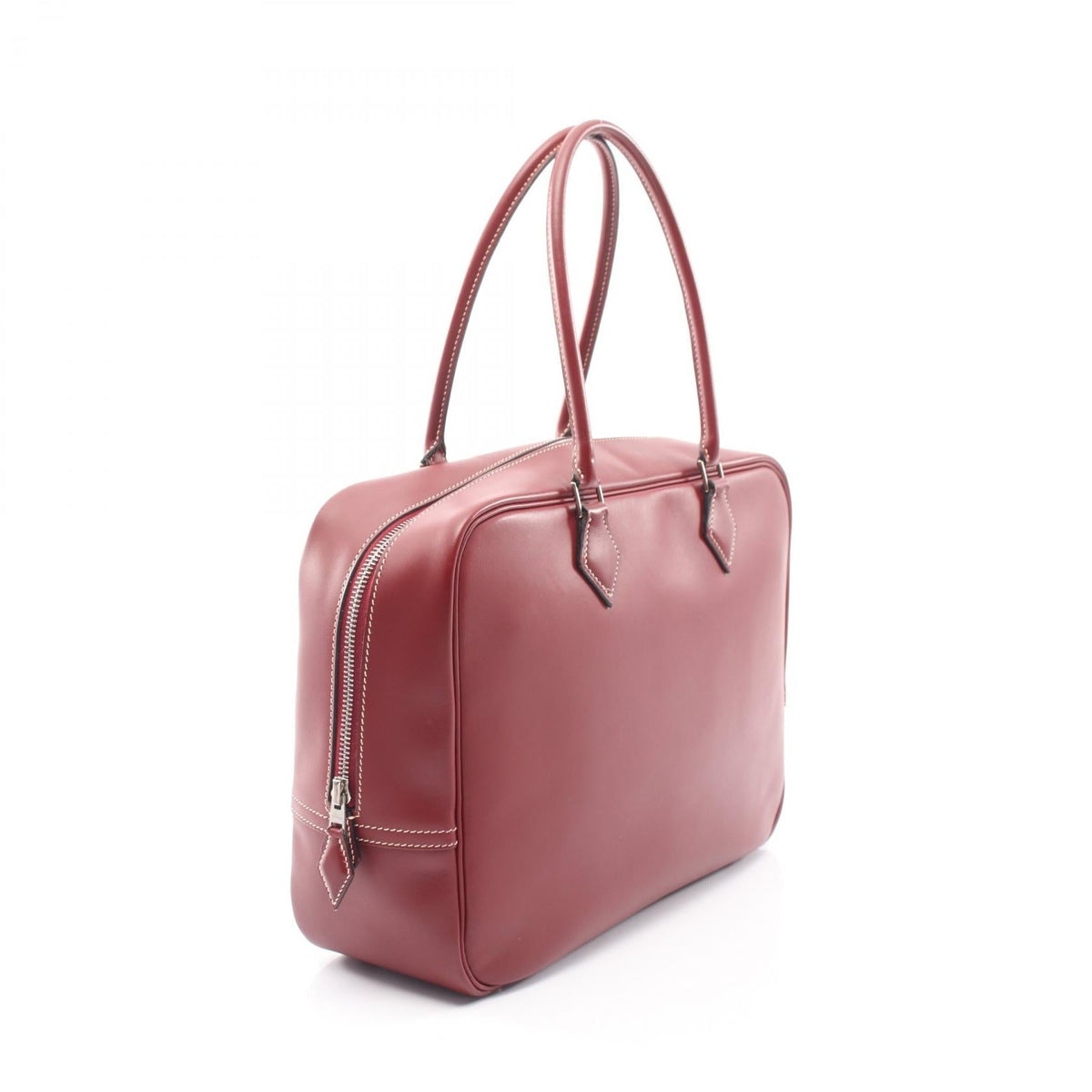 HERMES Purum 32 HandbagRouge H Rouge H Bordeaux Gulliver leather leather Gulliver leather 2101219927374