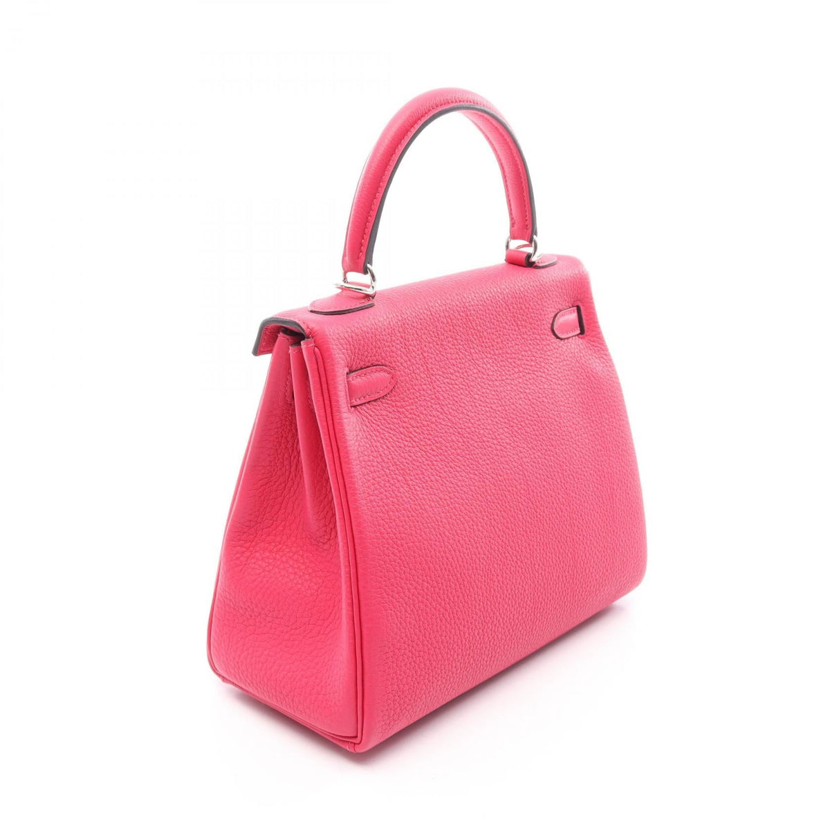 HERMES Kelly 25 Rose Mexico, internal stitching, 2-way Handbag Pink Togo leather Other Togo leather 2101219927619