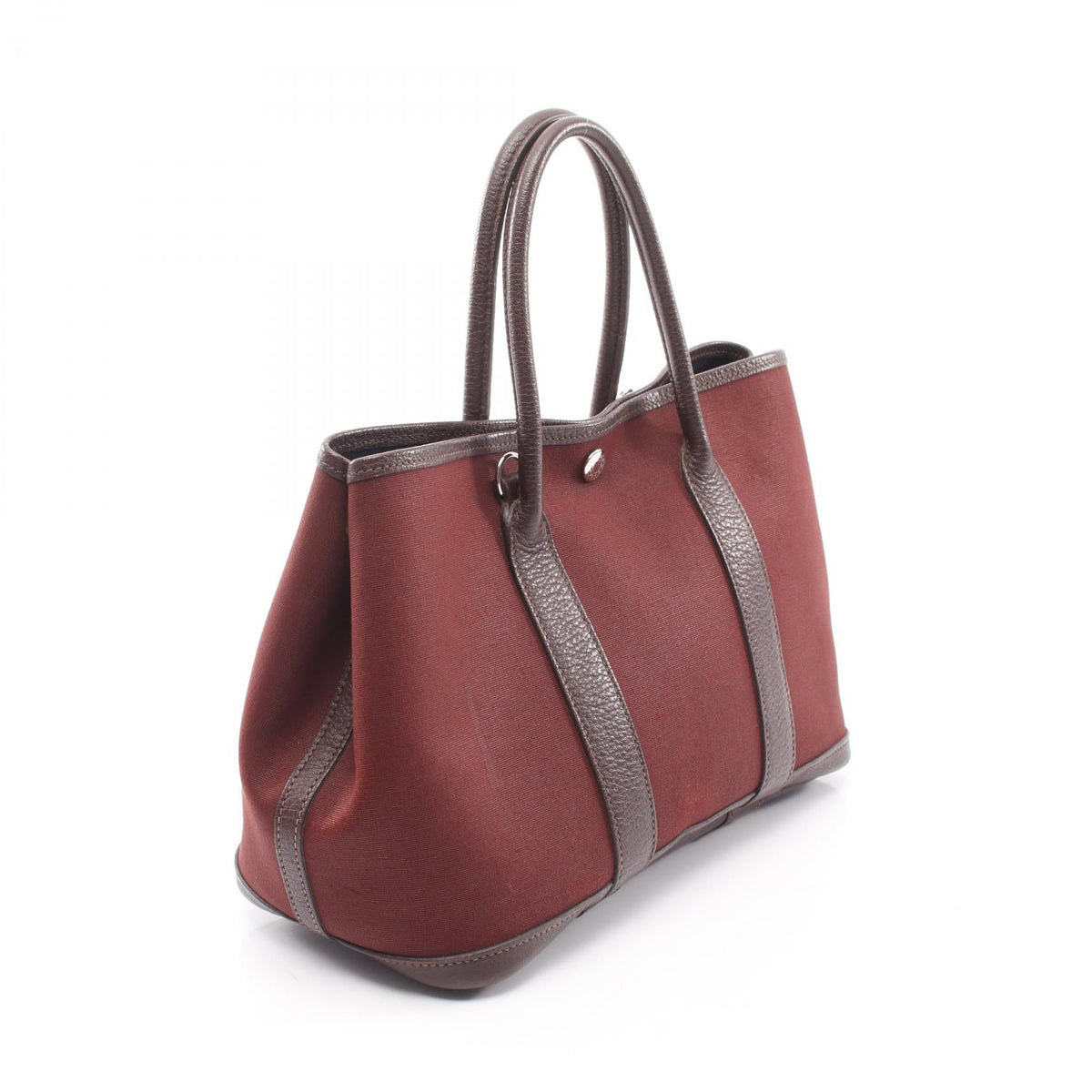 HERMES Garden Party TPM 2WAY Tote BagHavane Havane Brown Toile officier canvas leather Toile officier / Buffalo leather 2101219922560