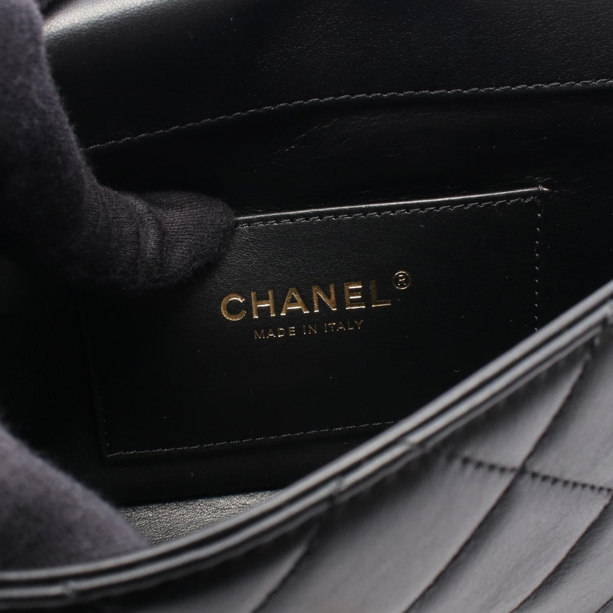 CHANEL Black Matelasse Mini Flap Bag Lambskin (sheep leather) AS3731 2106800632248