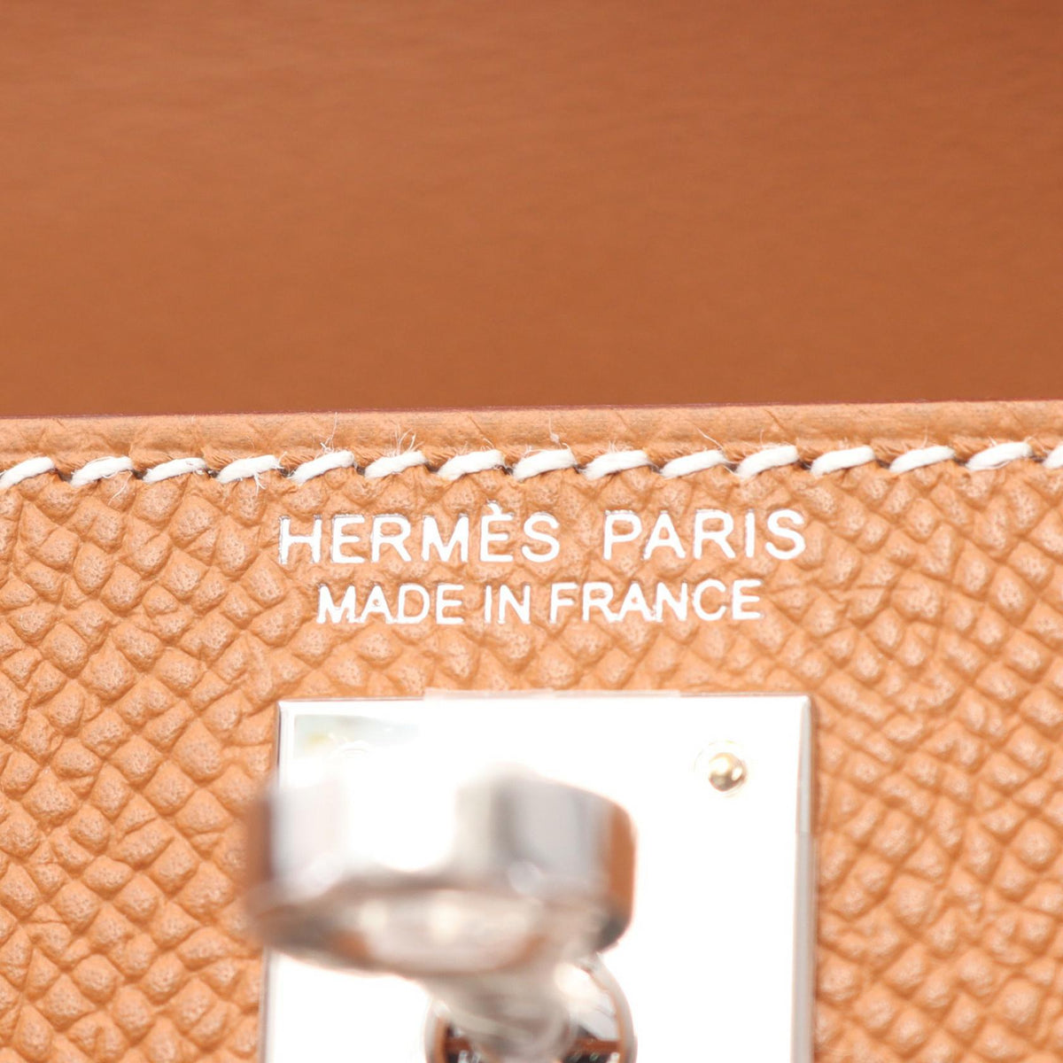 HERMES Mini Kelly 2 2WAY HandbagGold Gold Brown Epsom leather Calfskin (cowhide) Epsom 2101219918976