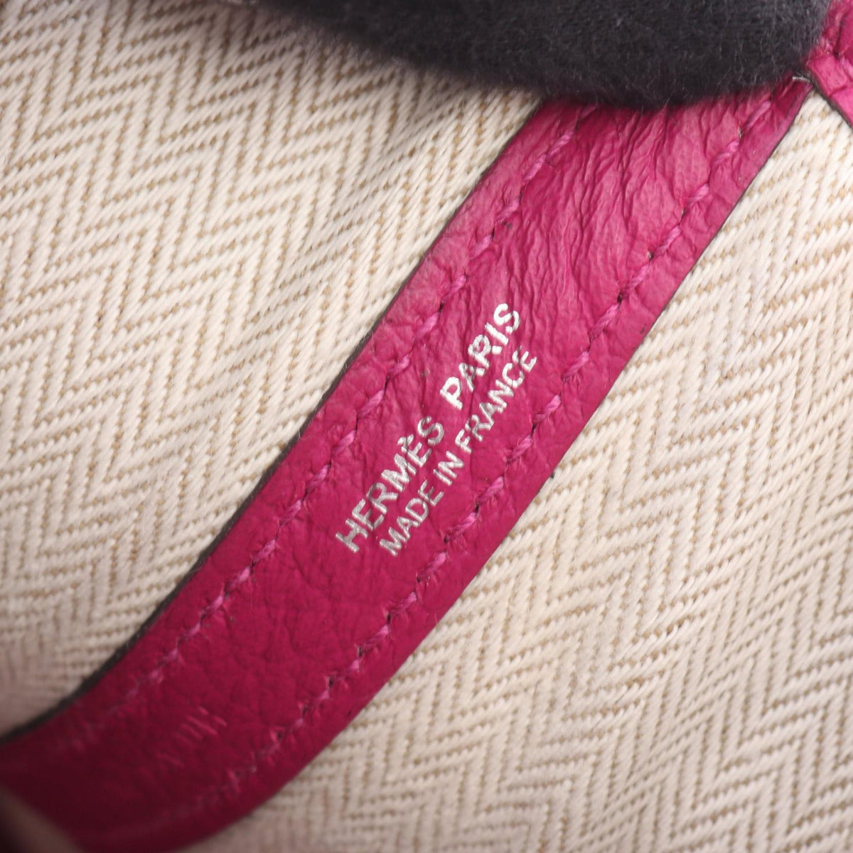 HERMES Garden Party TPM Rose purple Tote BagRose purple Rose purple Pink Vache leatherCountry leather leather 2120100032447
