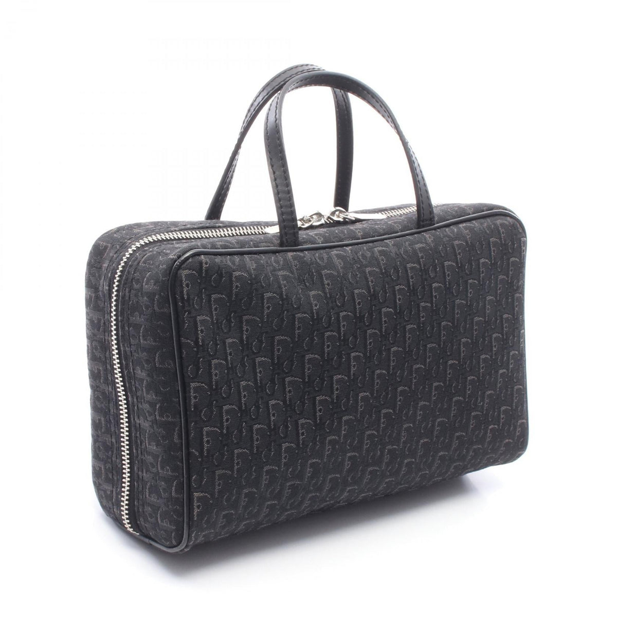 Dior street chic trotter Handbag Black canvas leather 2101219917801