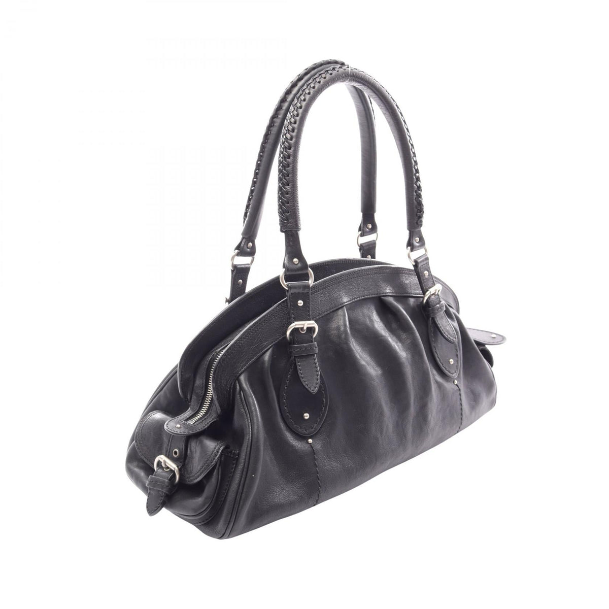 Dior My Dior Frame Handbag Black leather 2101219918259