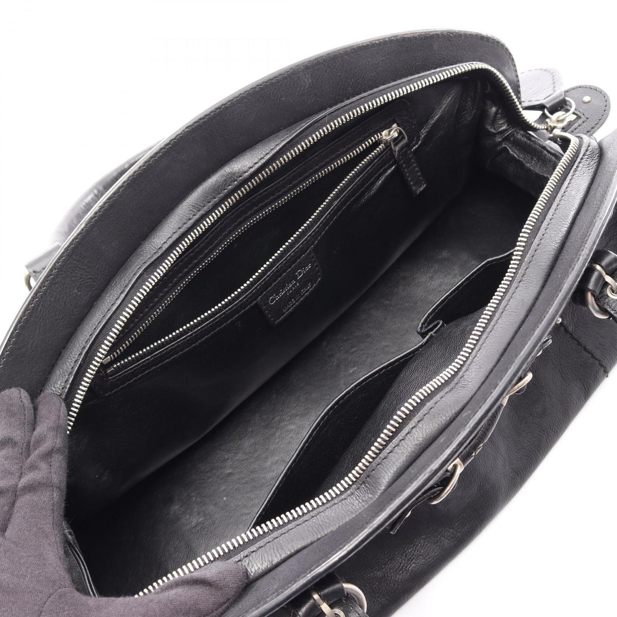 Dior My Dior Frame Handbag Black leather 2101219918259
