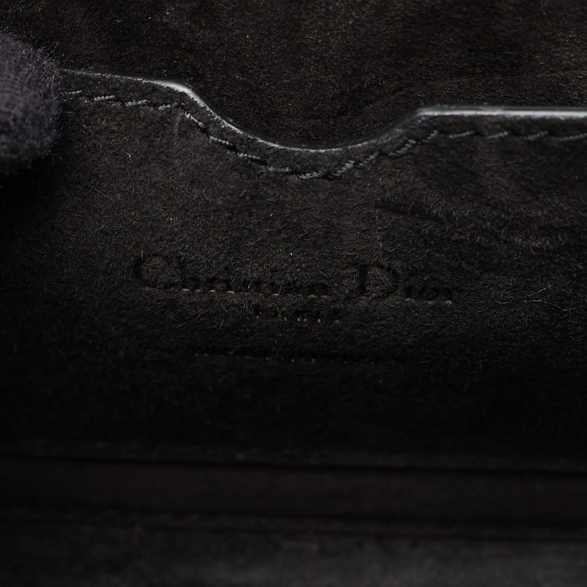 Dior Addict Small Box Shoulder Bag Black leather 2101219918488