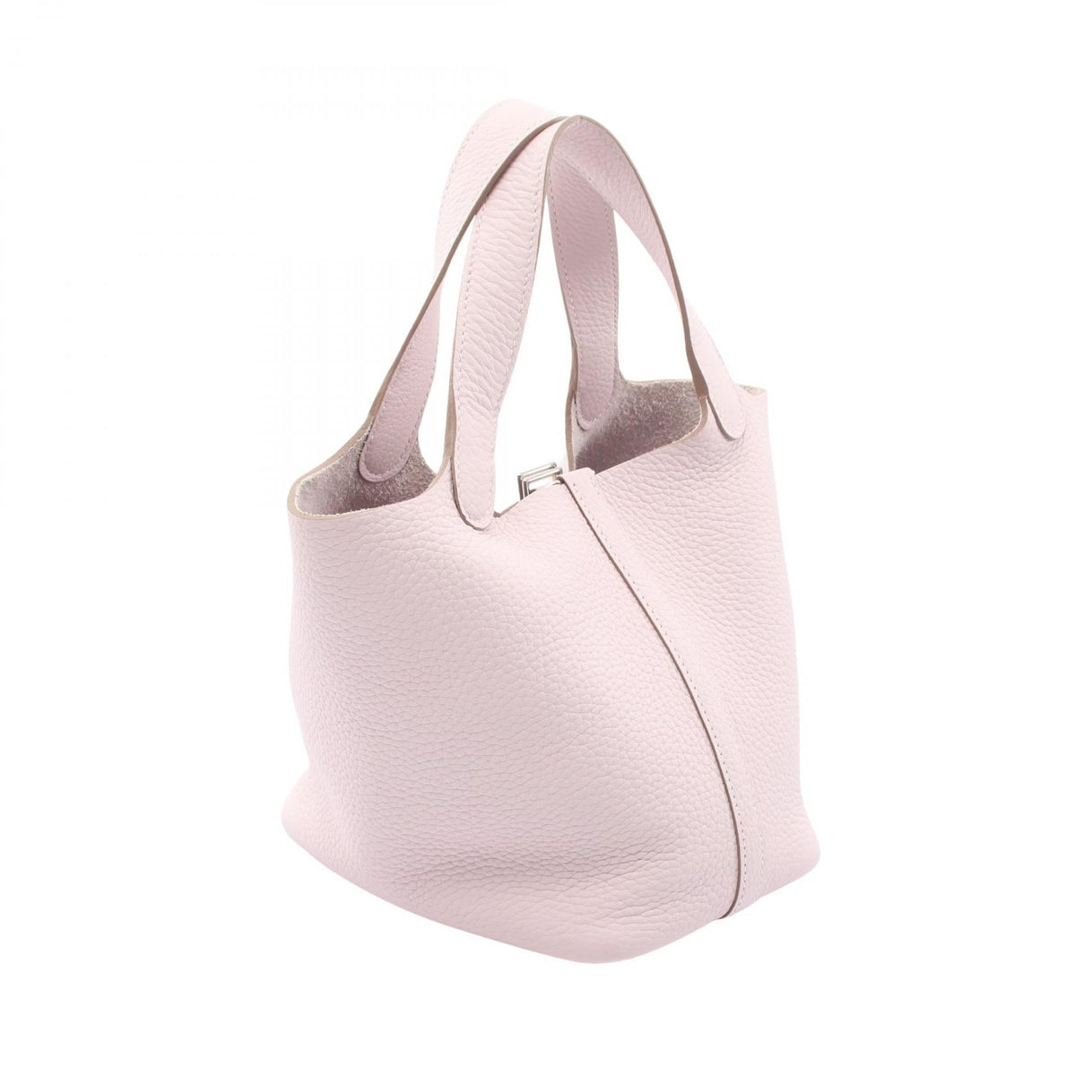 HERMES Picotin Lock PM Handbagmauve pail mauve pail Pink Taurillon Clemence leather Taurillon Clemence 2120900121839