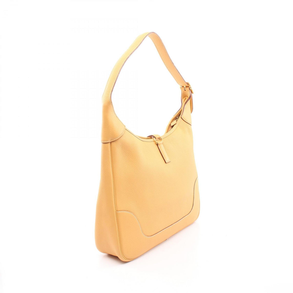 HERMES Trim 35 Shoulder BagJaune Jaune Yellow Taurillon Clemence leather Taurillon Clemence 2118400236252