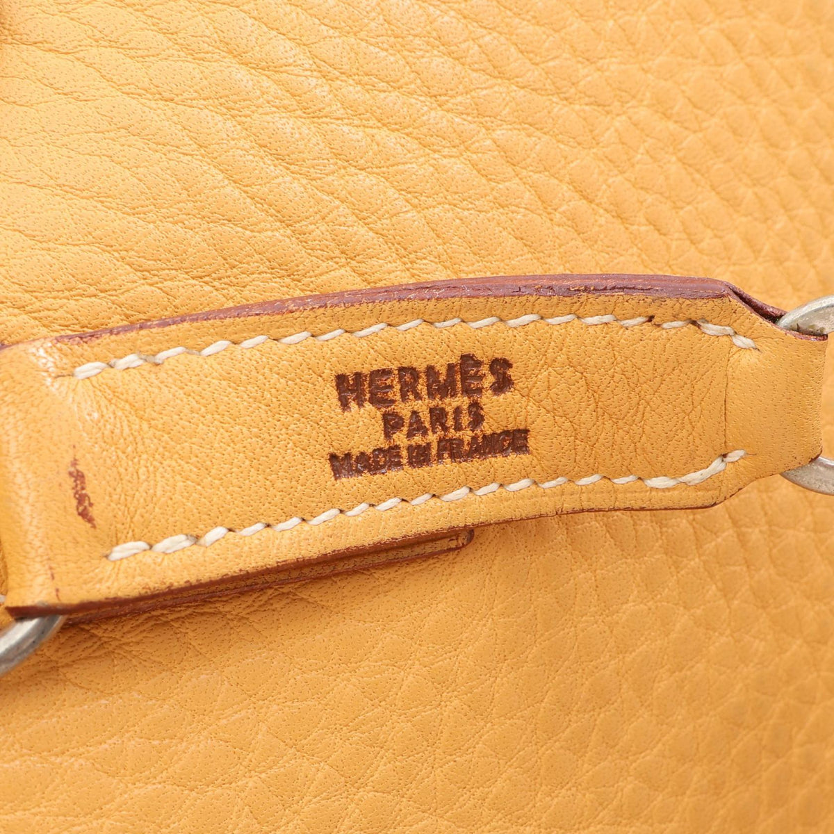 HERMES Trim 35 Saffron Shoulder BagSaffron Saffron Brown Taurillon Clemence leather 2101219911793