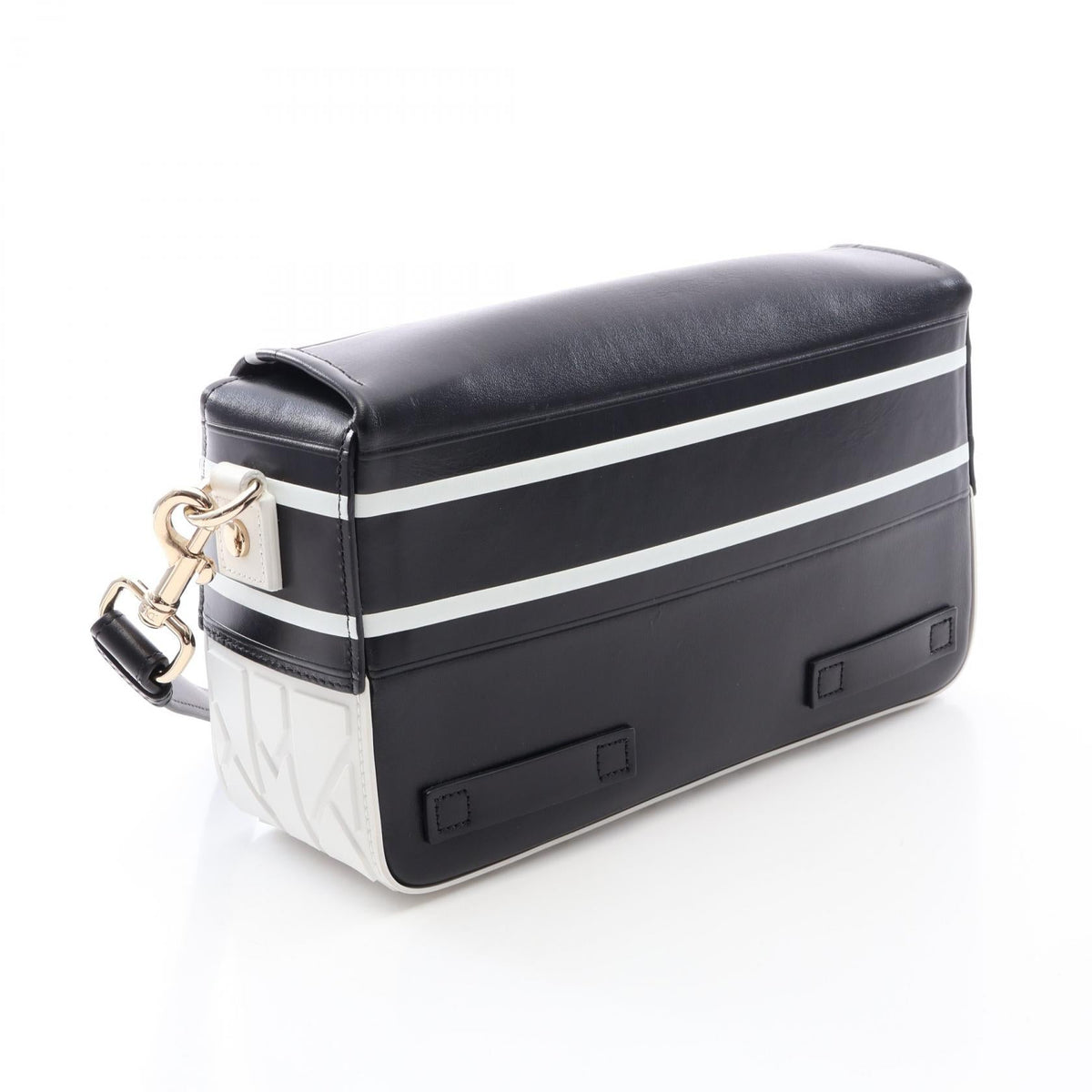 Dior Christian Dior Camp Shoulder Bag Black/White leather 2101219912547