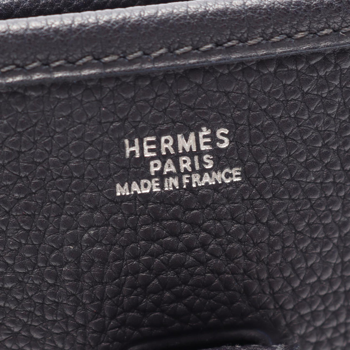 HERMES Evelyne 1 PM Blue Indigo Shoulder BagBlue indigo Blue indigo Navy Togo leather leather 2101219910987