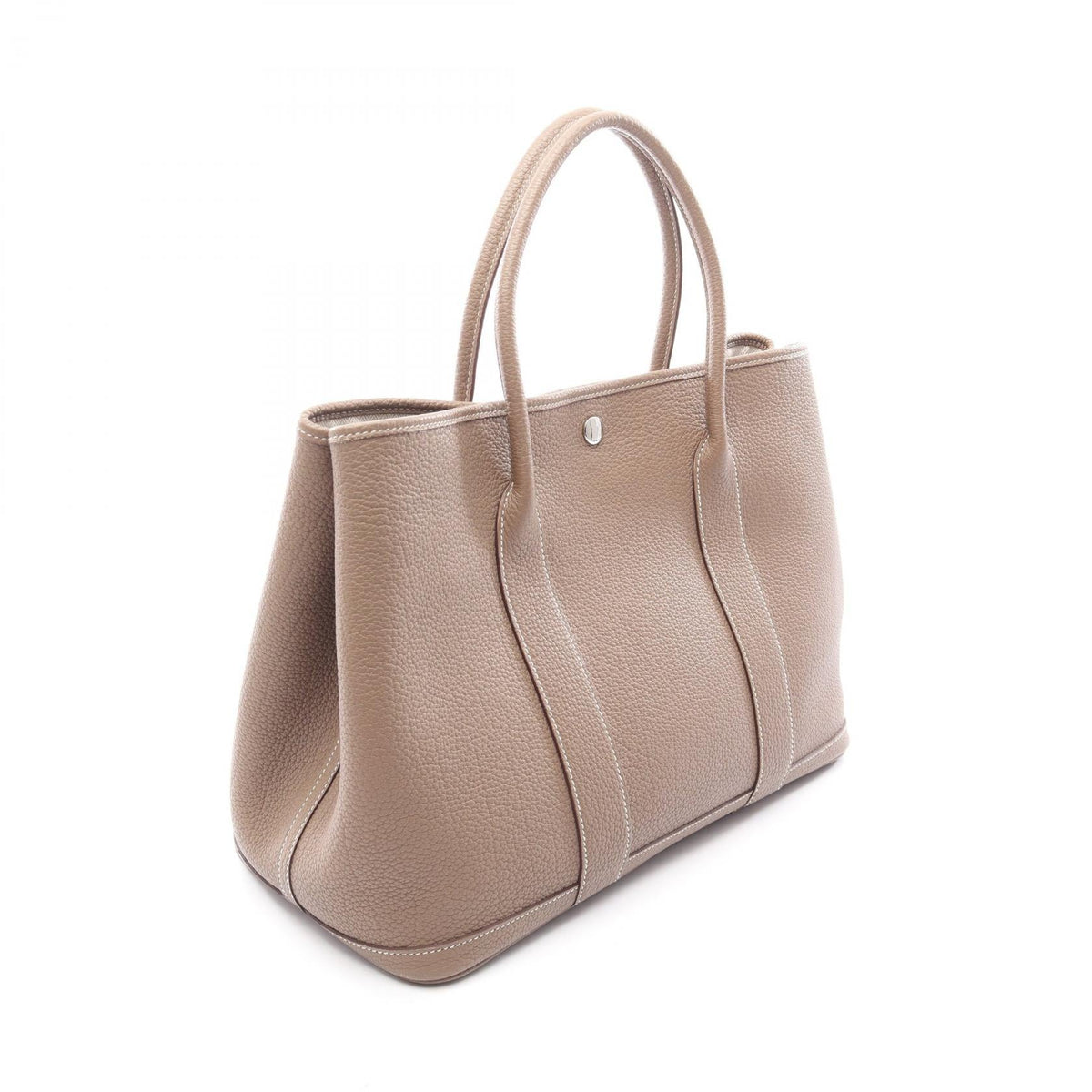 HERMES Garden party PM Tote BagEtoupe Grey Etoupe Grey Gray Negonda leather leather Negonda leather 2101219910185