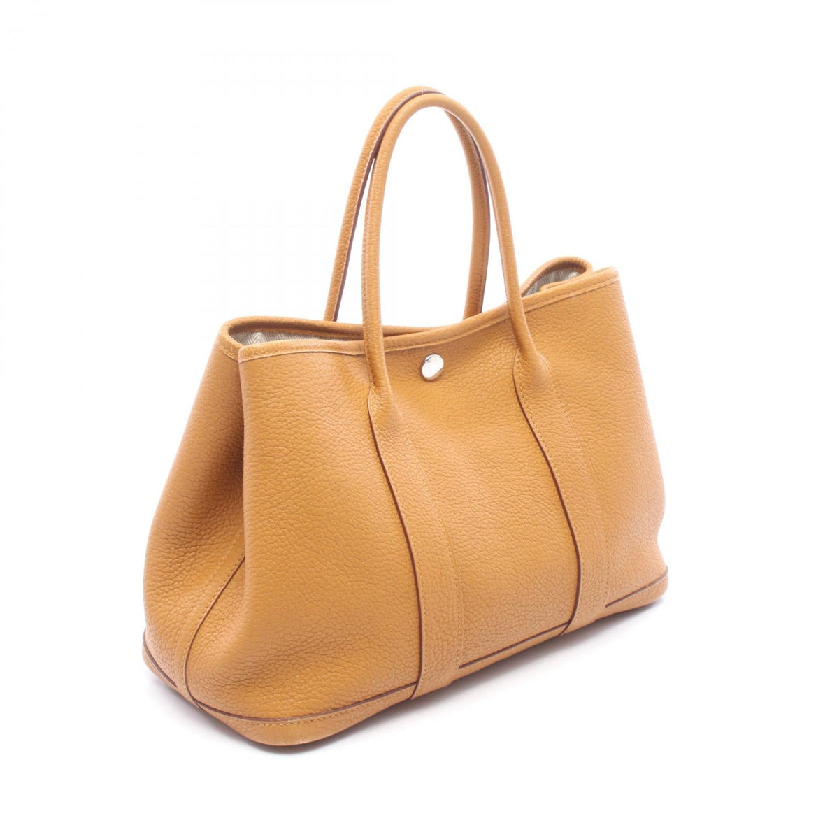 HERMES Garden party TPM Tote BagSesame Sesame Brown Negonda leather leather Negonda leather 2101219910192