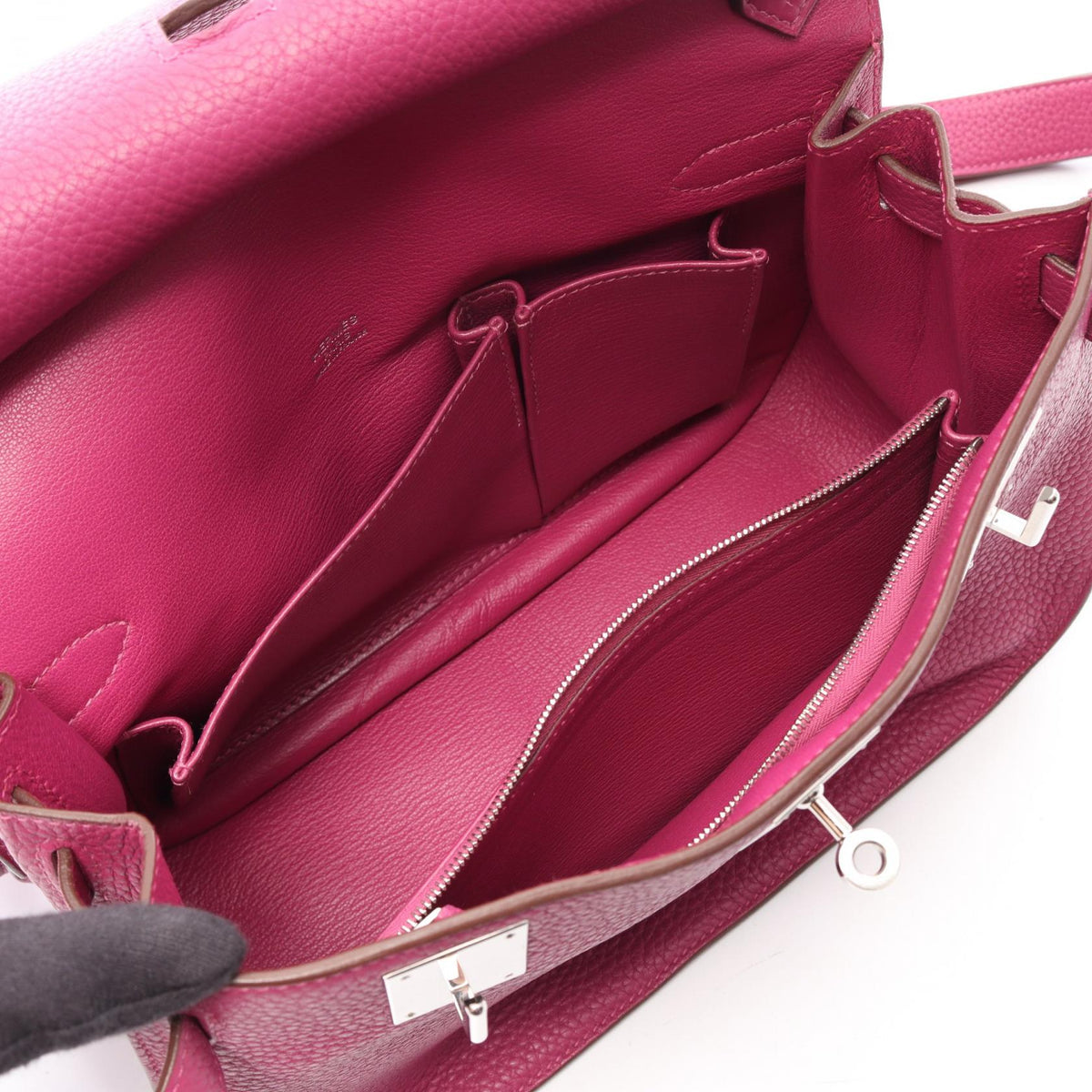 HERMES Jypsiere28 Shoulder BagTosca Tosca Pink Taurillon Clemence leather Taurillon Clemence 2101219910475